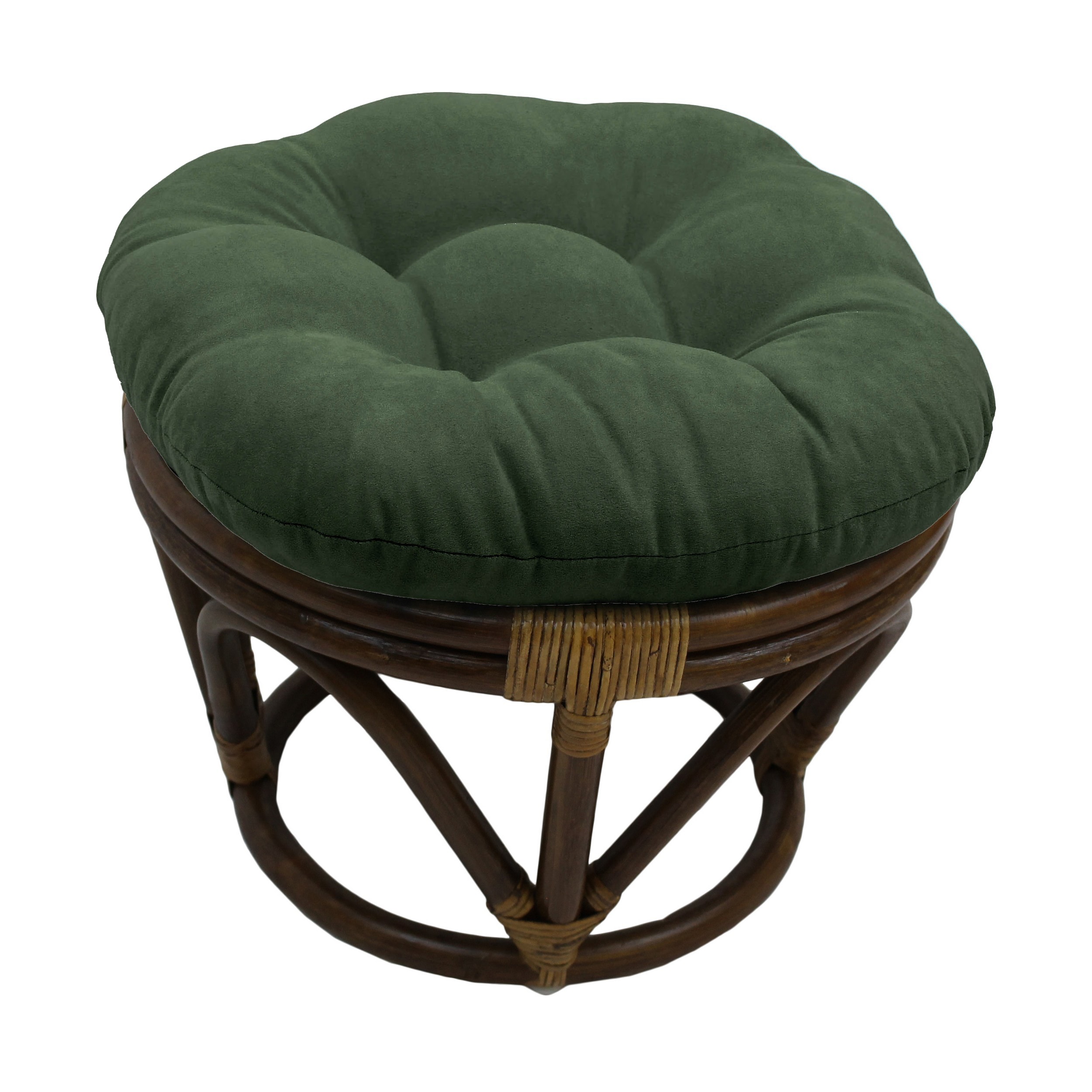 Blazing Needles 93301-18IN-MS-HG Hunter Green Solid Chair Cushion