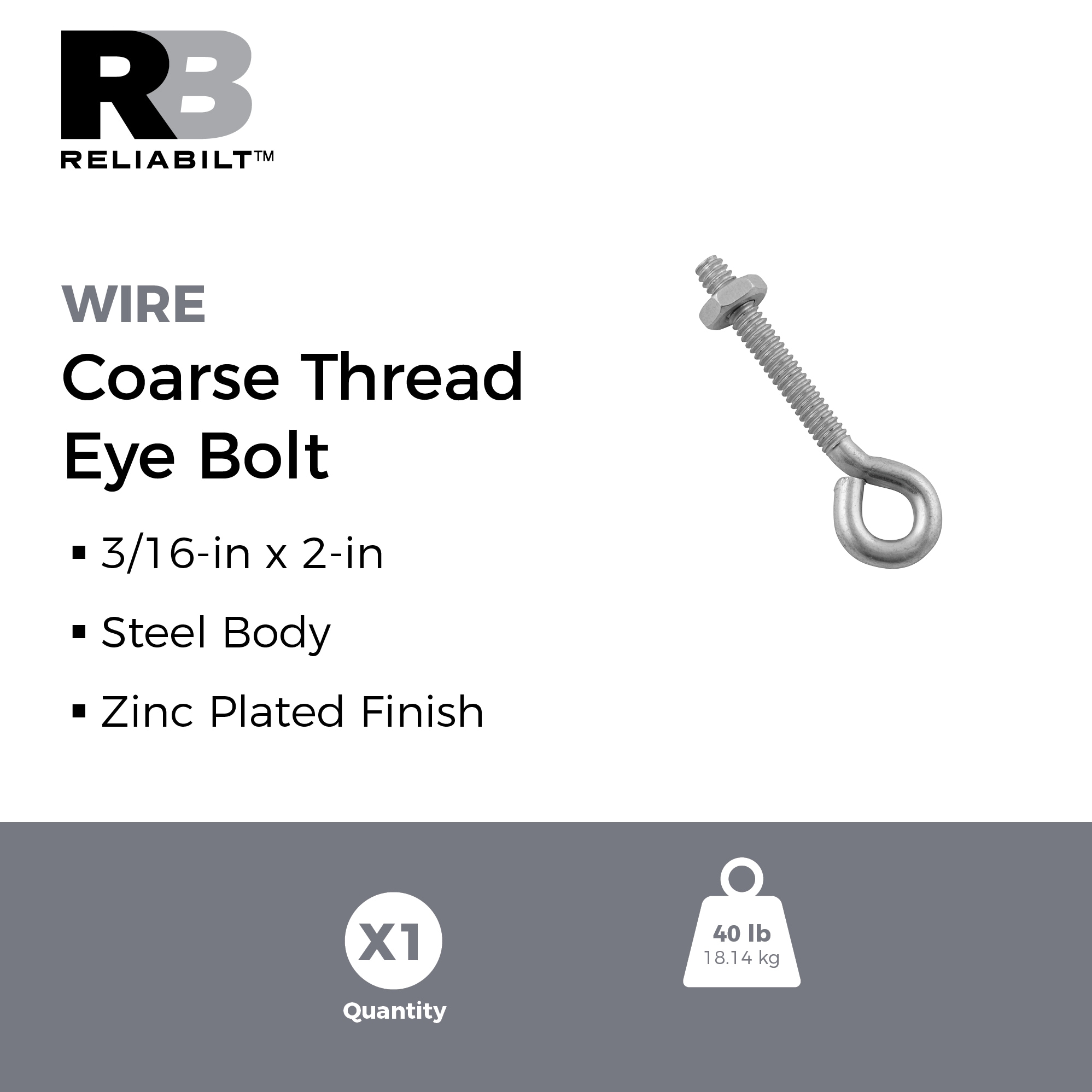 RELIABILT N101-463 U-Bolts - View #2