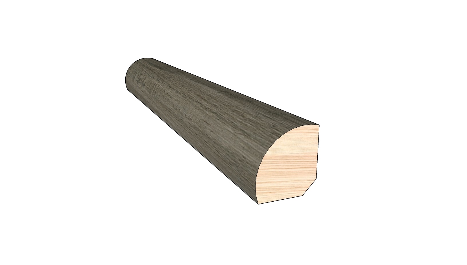 Hydri-HDPC M611014QR Boardwalk 0.75-in T x 0.75-in W x 78-in L Solid wood Quarter round
