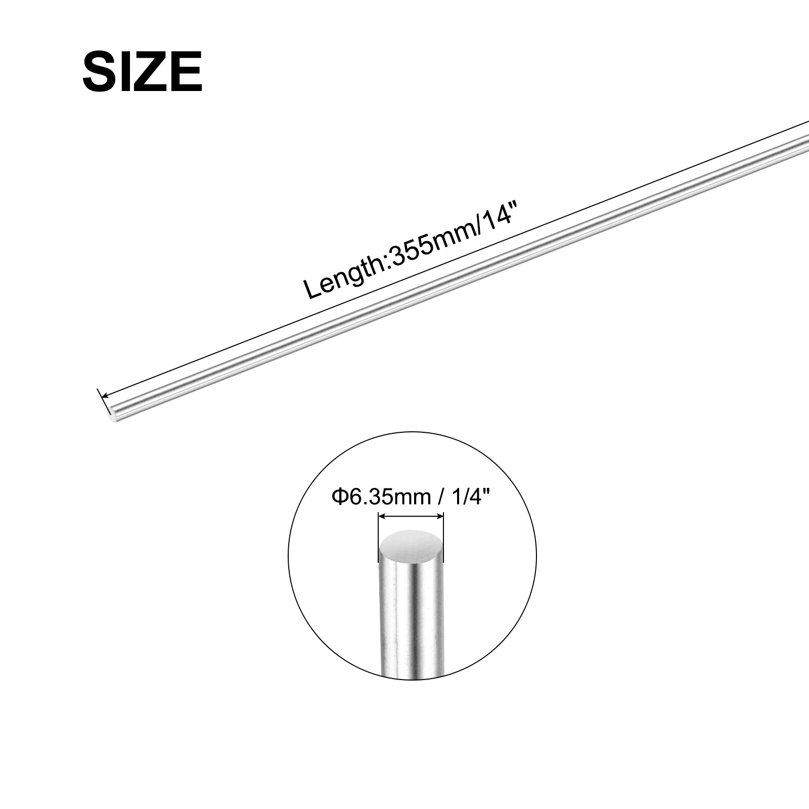 Unique Bargains S26030900UX3560 Metal-Rounds - View #2
