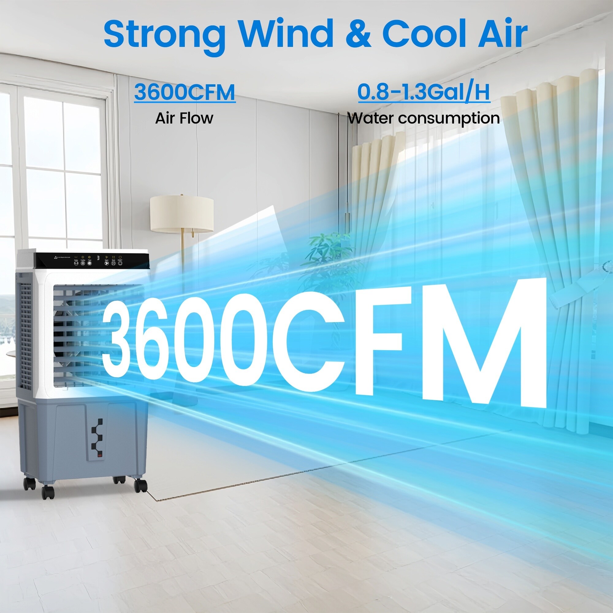 EdenDirect LW-JH-370Y Evaporative-Cooler - View #6