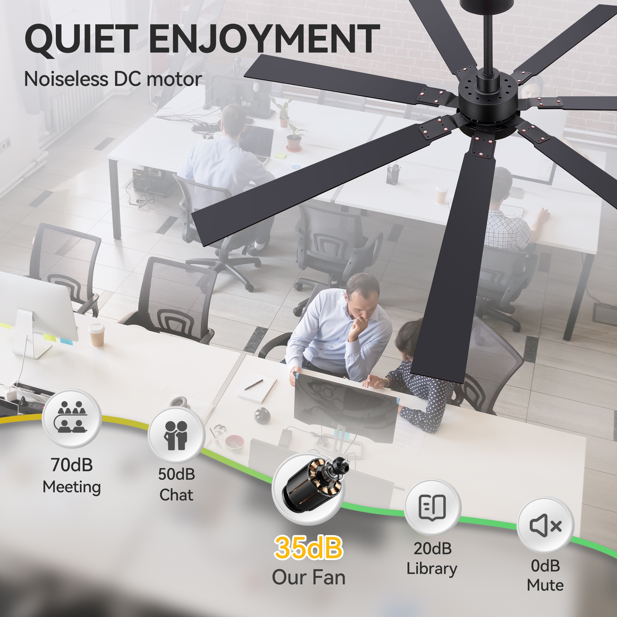 Breezary 30039-BK Ceiling-Fans - View #10