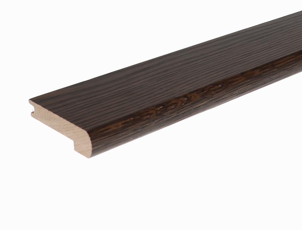 Flexco 3414634 2.75-in x 78-in x 0.75-in French Oak Adria Prefinished Wood Oak Flush Stair Nosing