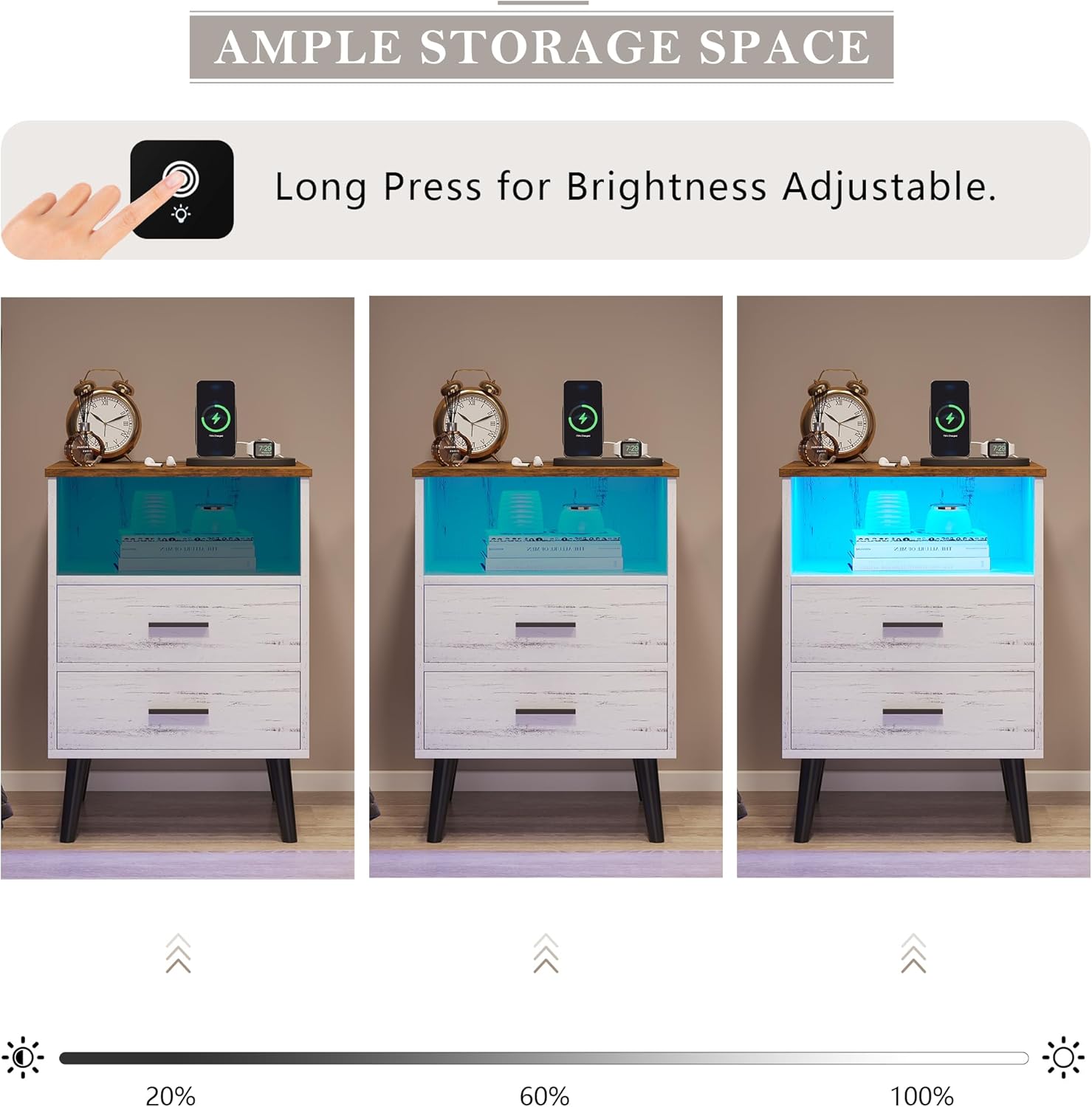 Vlsrka B0CQ1ZZCSR nightstands - View #4
