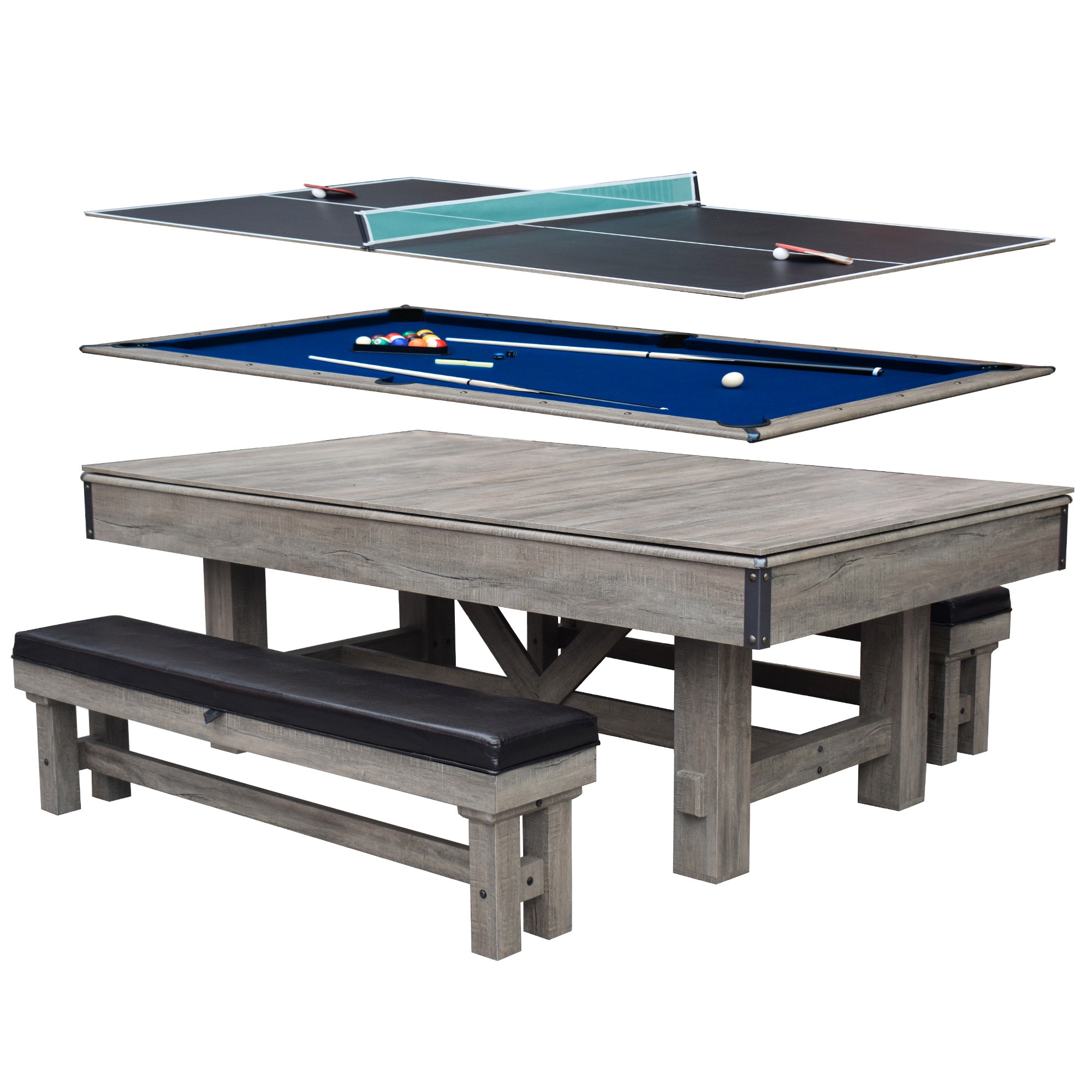 American Legend 84 in Westbrook Collection Billiards Table