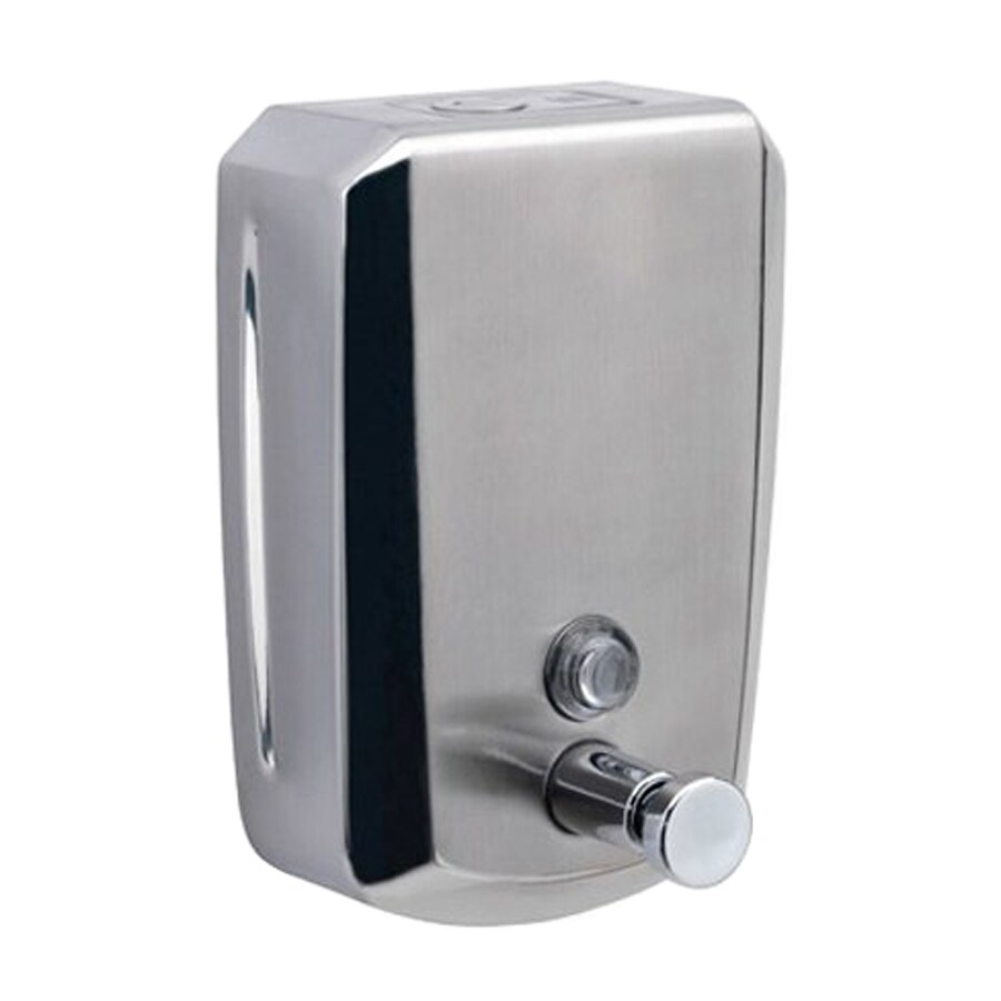 Nameeks Dosatori Polished Chrome 27-oz Capacity Wall-mounted Soap and ...