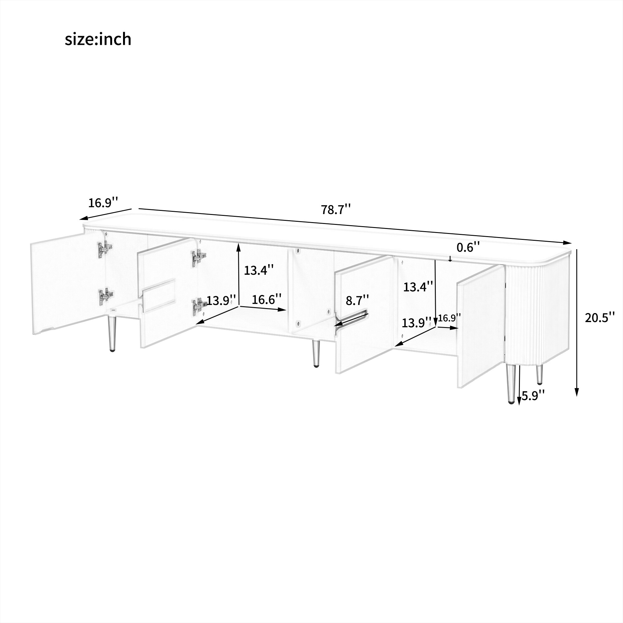 Bybafun YA2500057 Tv-Stands - View #7