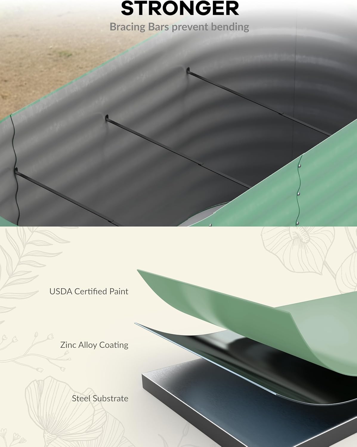 Qeetex MING-PHO-RI15 Raised-Garden-Beds - View #2