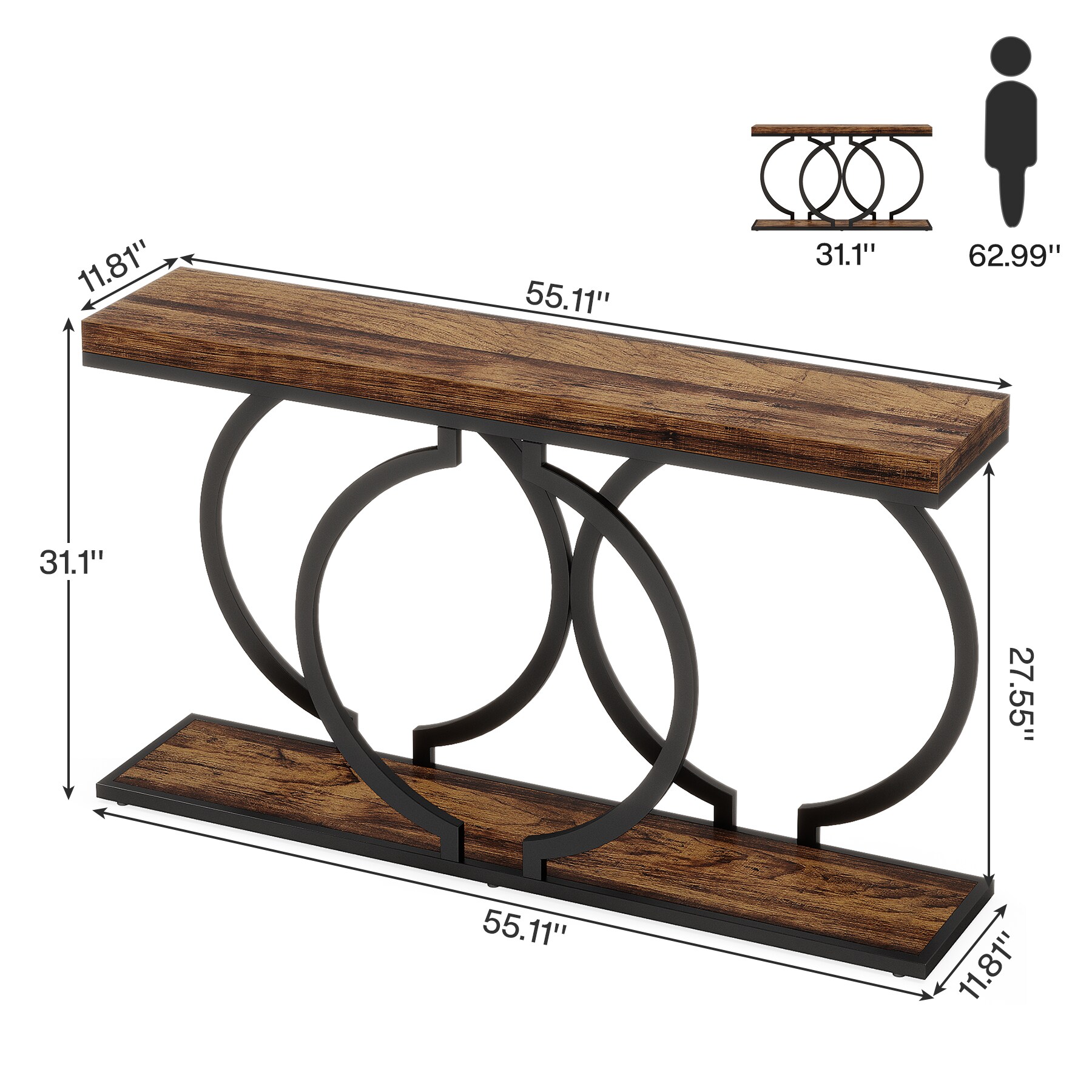 Tribesigns LWFD-XK00615 Console-Sofa-Tables - View #7