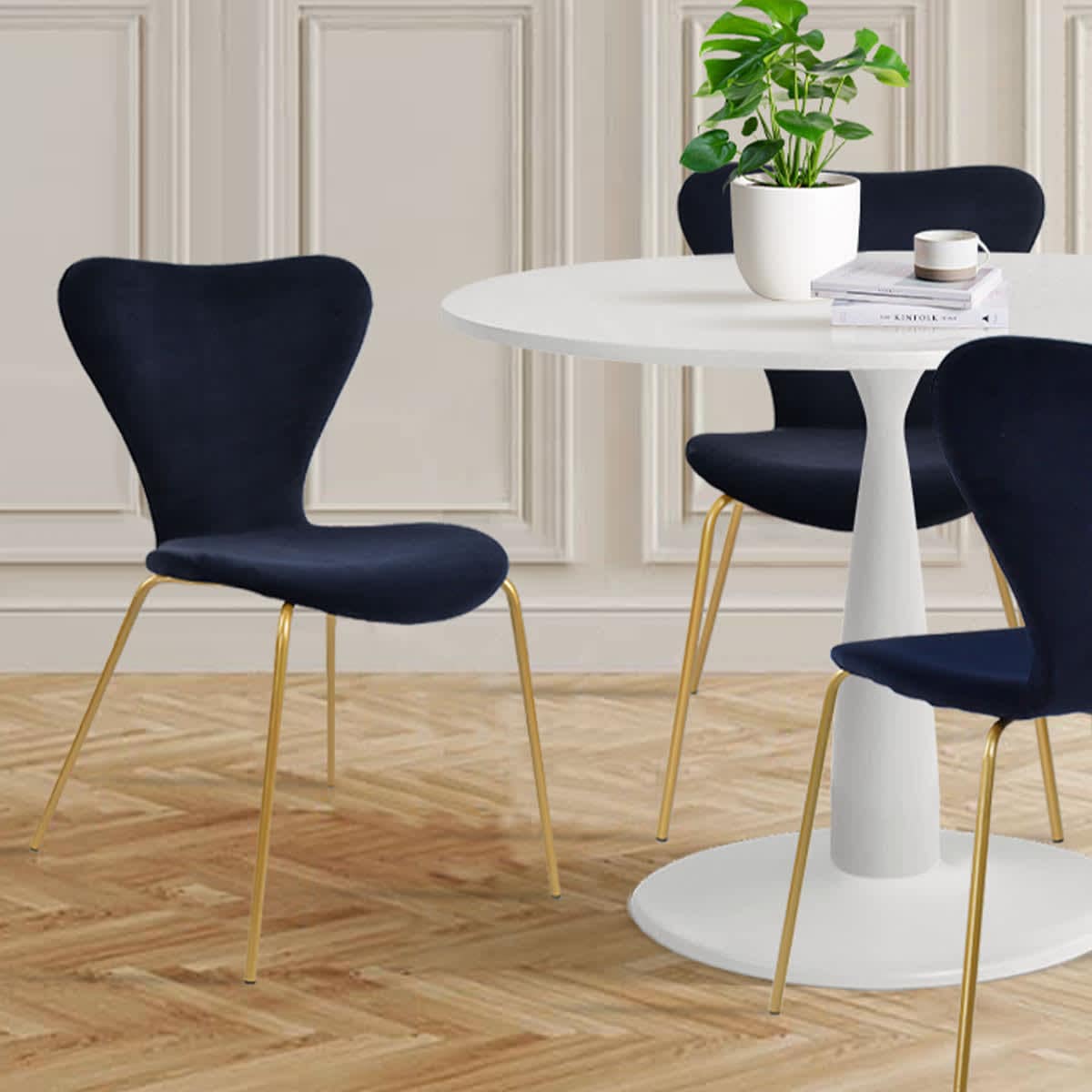 Maison Boucle HAVENWH+FLAVIA-BLU-4 Dining-Sets - View #4