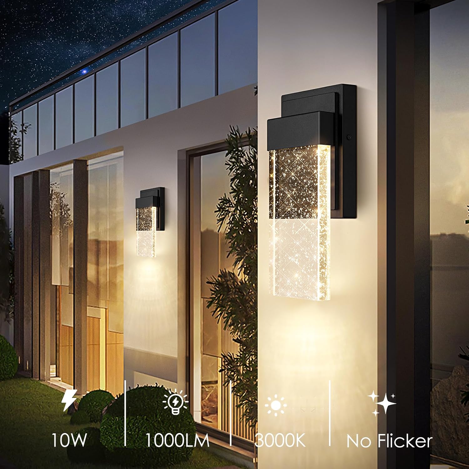 Nordic Hygge ZL-WL-305-2-BK-2 Outdoor-Wall-Lighting - View #7