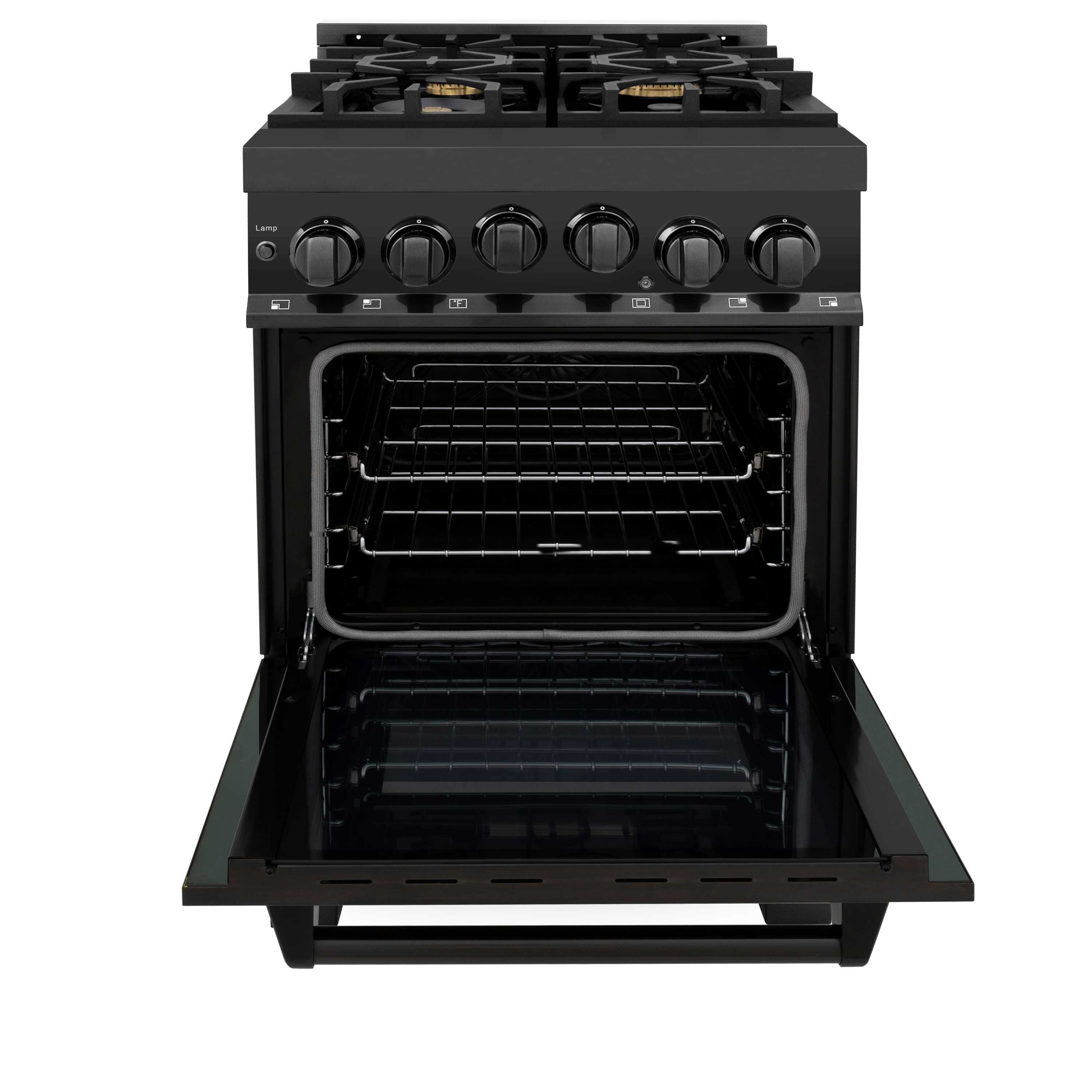 bush black gas cooker