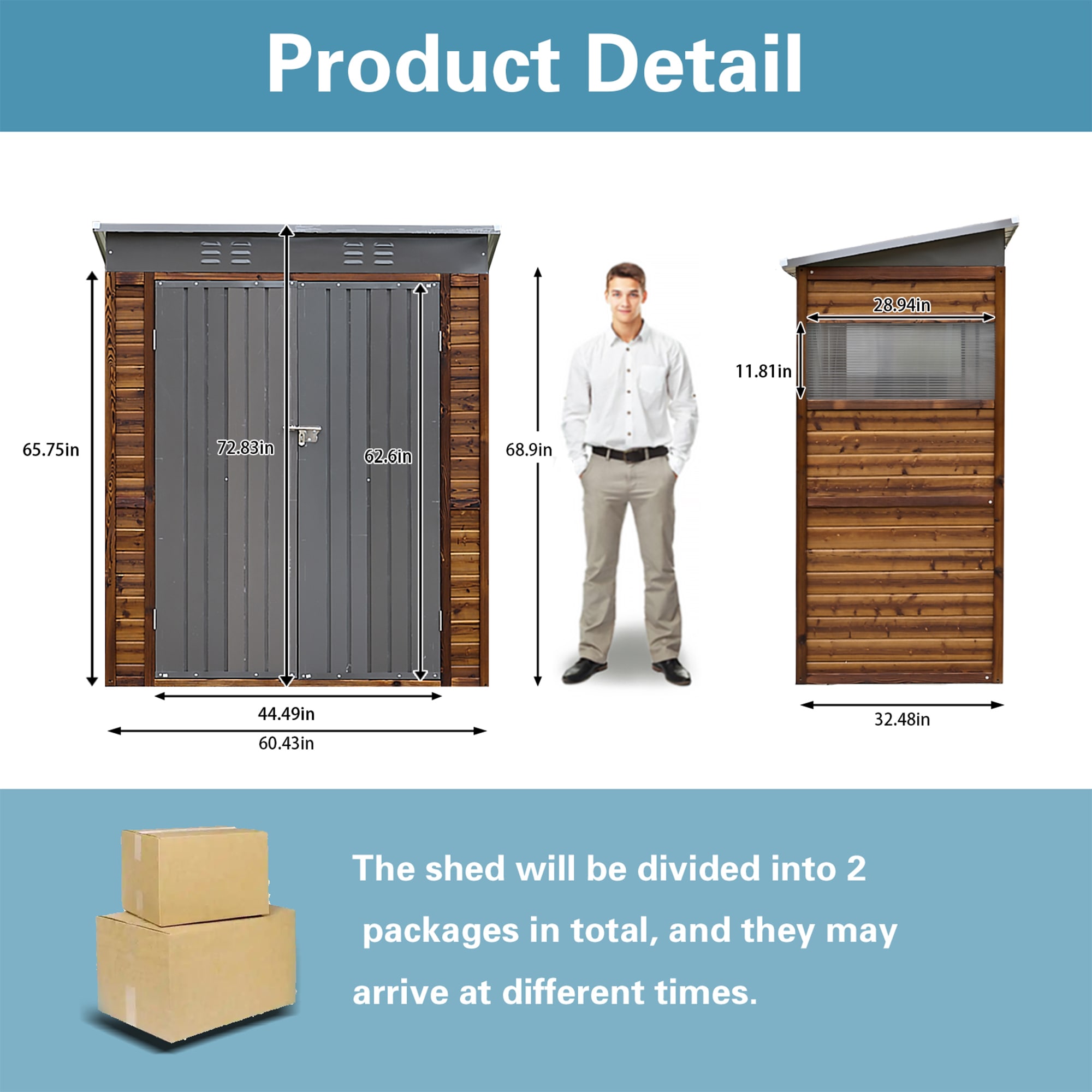 Mondawe MD-TP87AAE Wood-Storage-Buildings - View #10