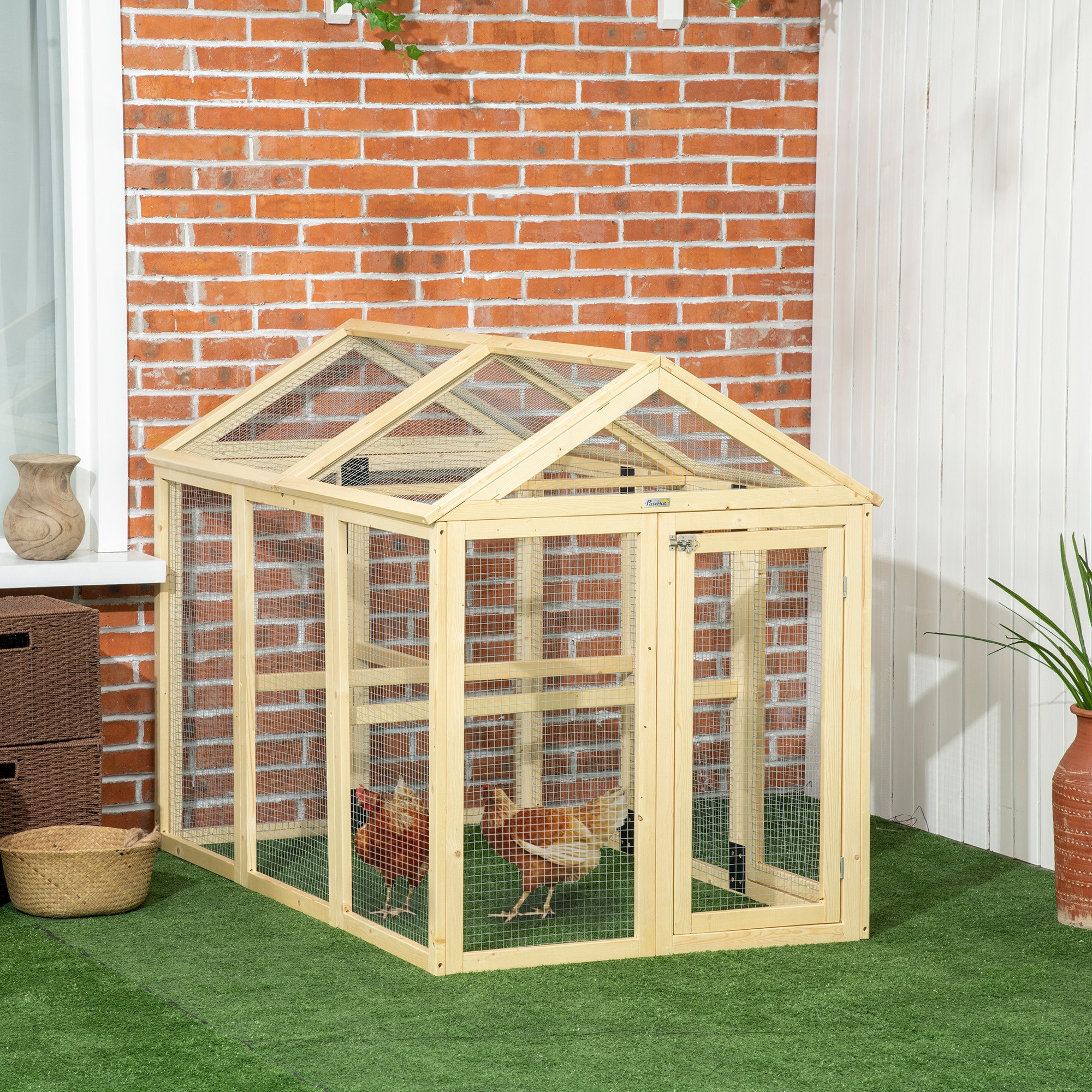 Siavonce XH00518 Chicken-Coops-Rabbit-Hutches - View #2