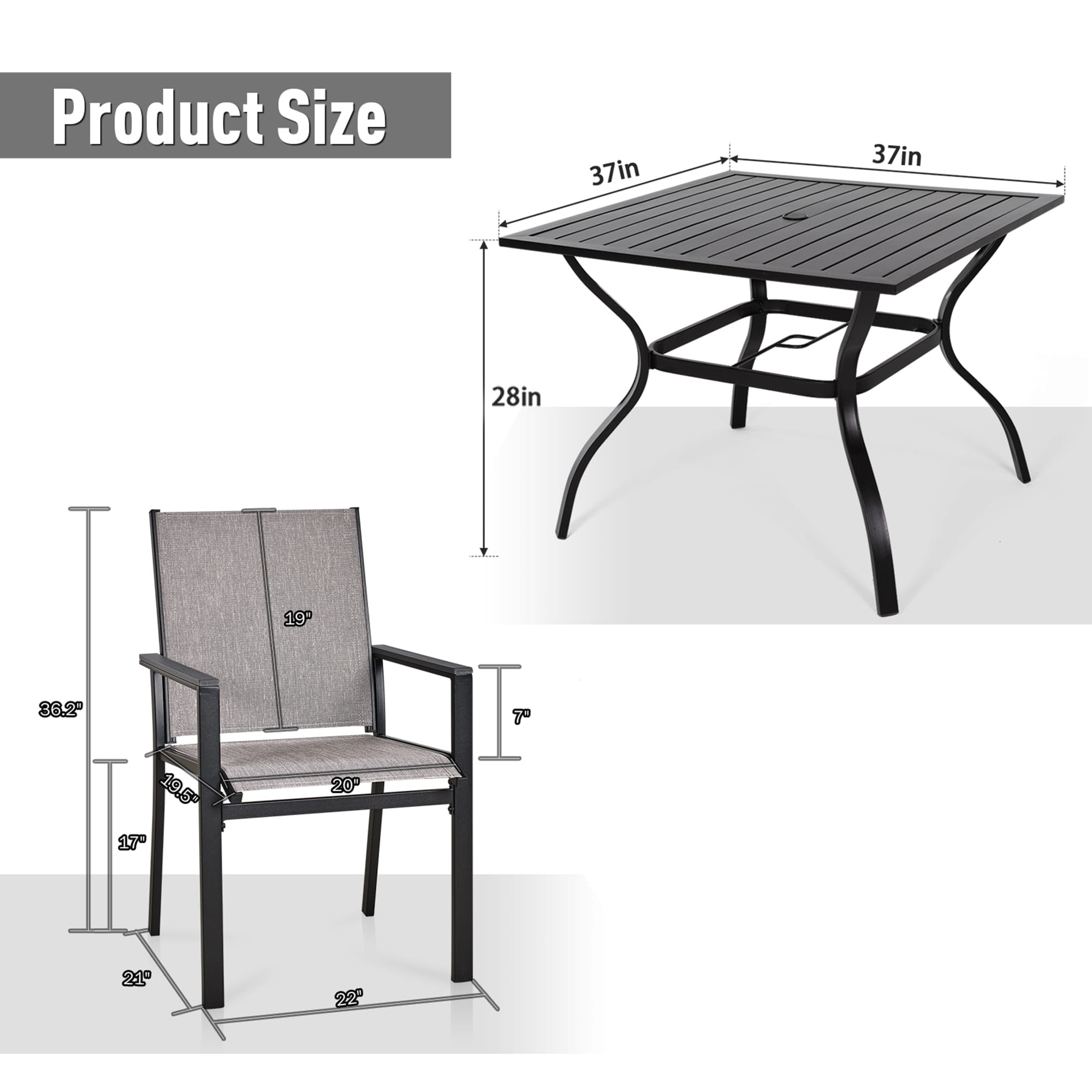 Mondawe MD-070-260 Patio-Dining-Sets - View #8