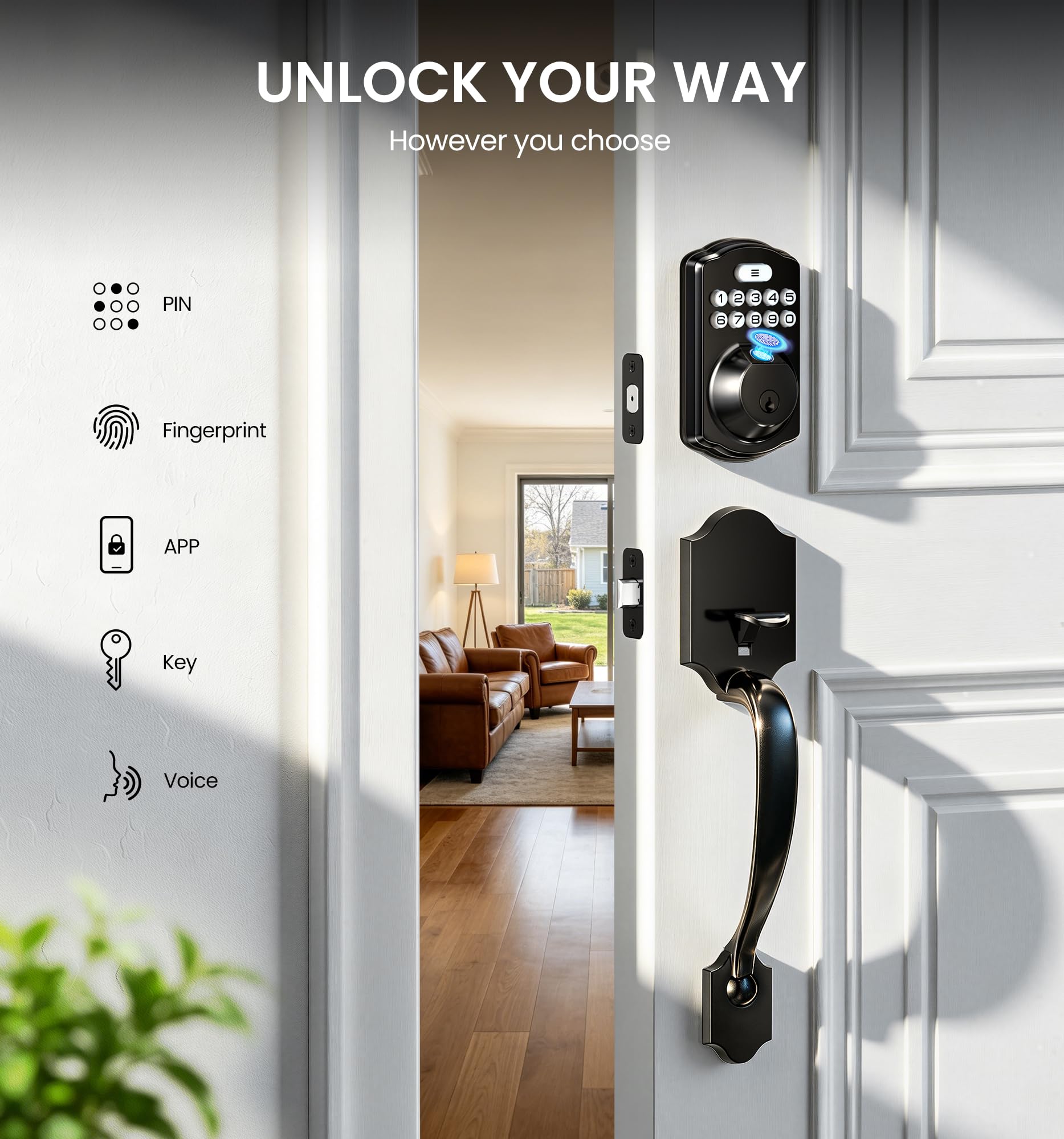 UUDULY LUU0807U277 Electronic-Door-Locks - View #6