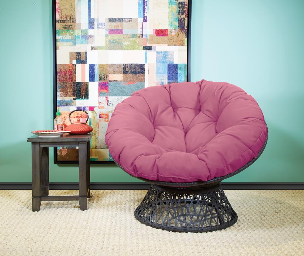 purple papasan chair