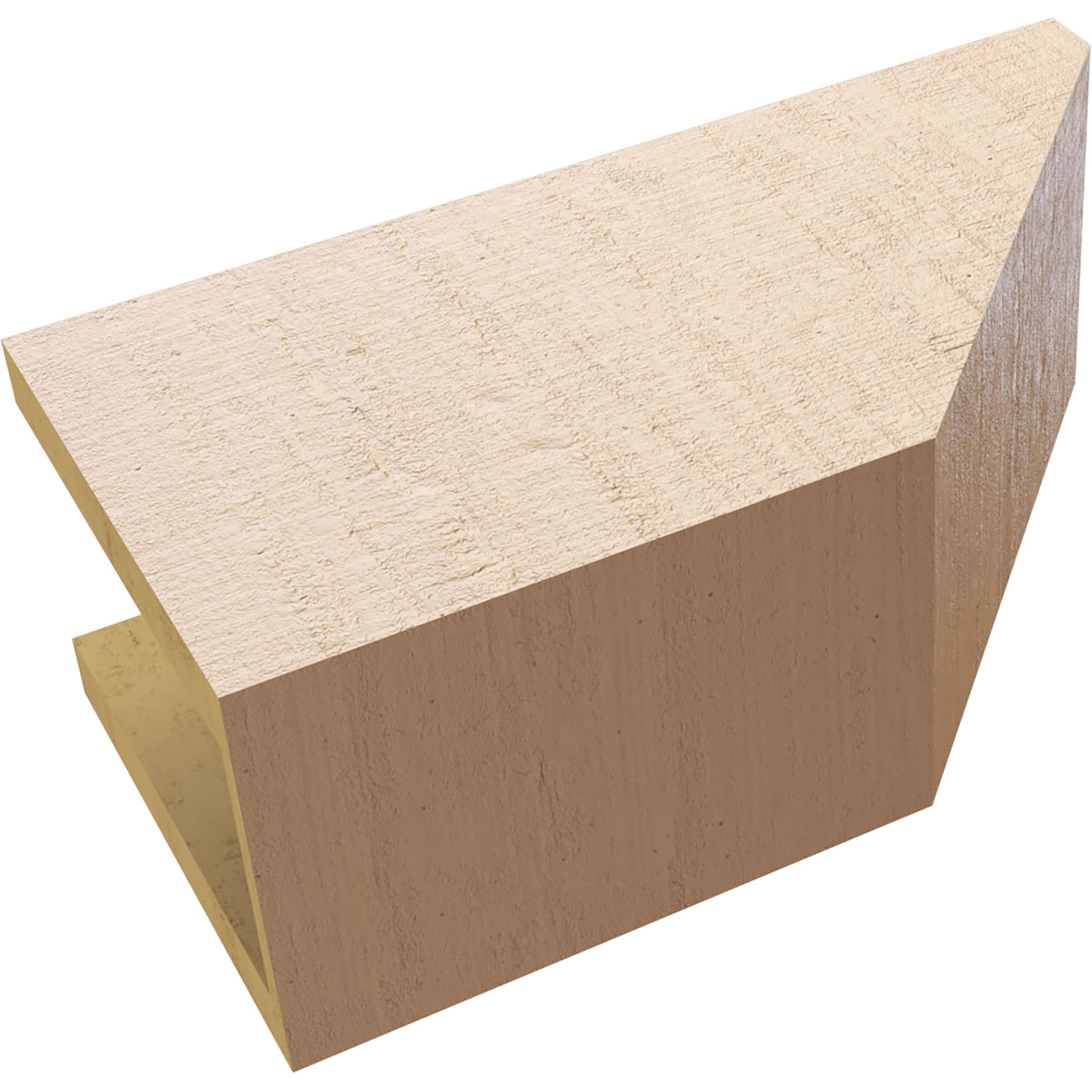 Ekena Millwork RFTU06X08X16CONRCPR Exterior-Brackets-Braces - View #6