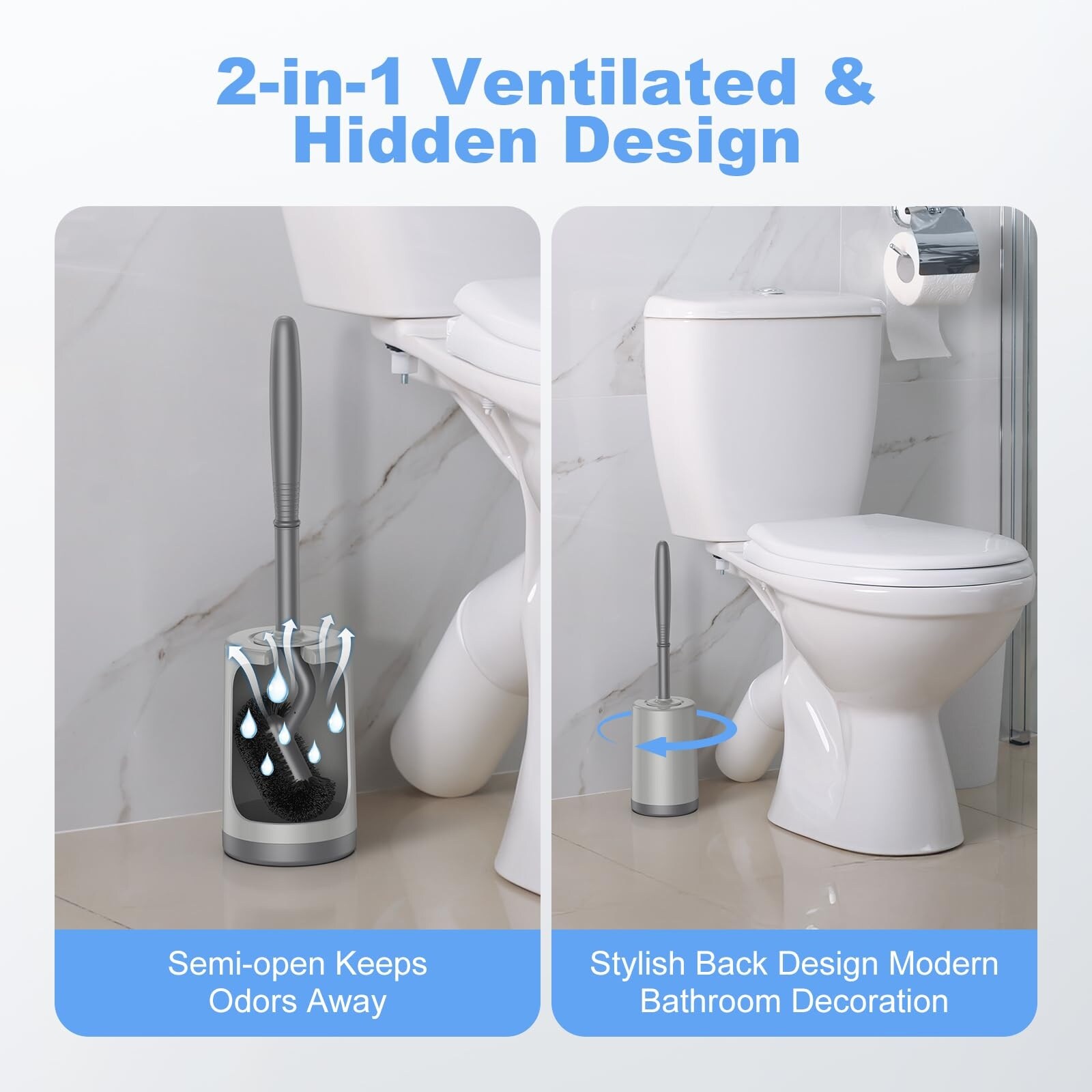 Phyfalip LPF0609P077 Toilet-Brush-Holders - View #5