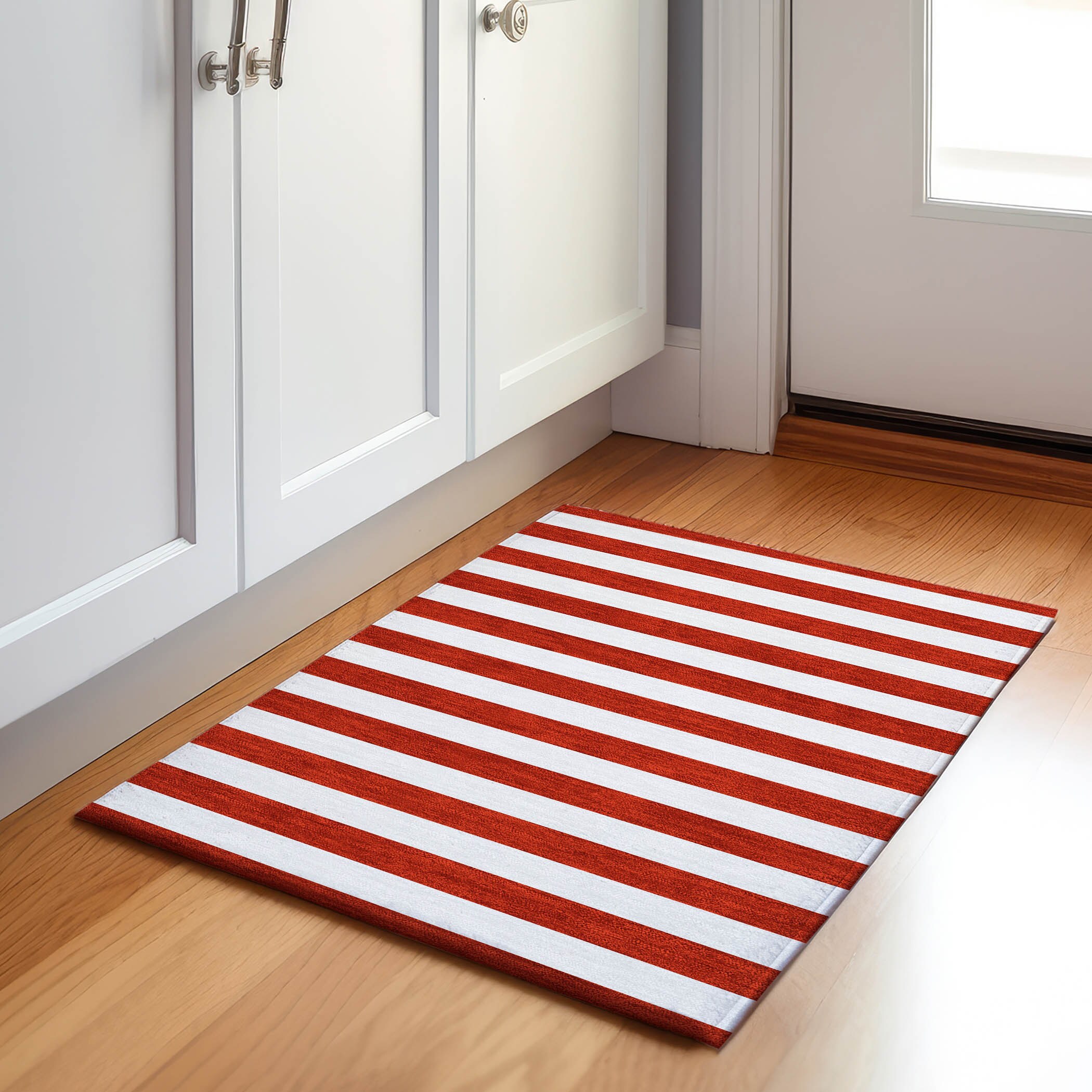 Addison Rugs AMF519GY3X5 Mayfield AMF519GY 3 x 5 (ft) Loomed Polyester Gray Rectangular Indoor Abstract Machine washable Area rug