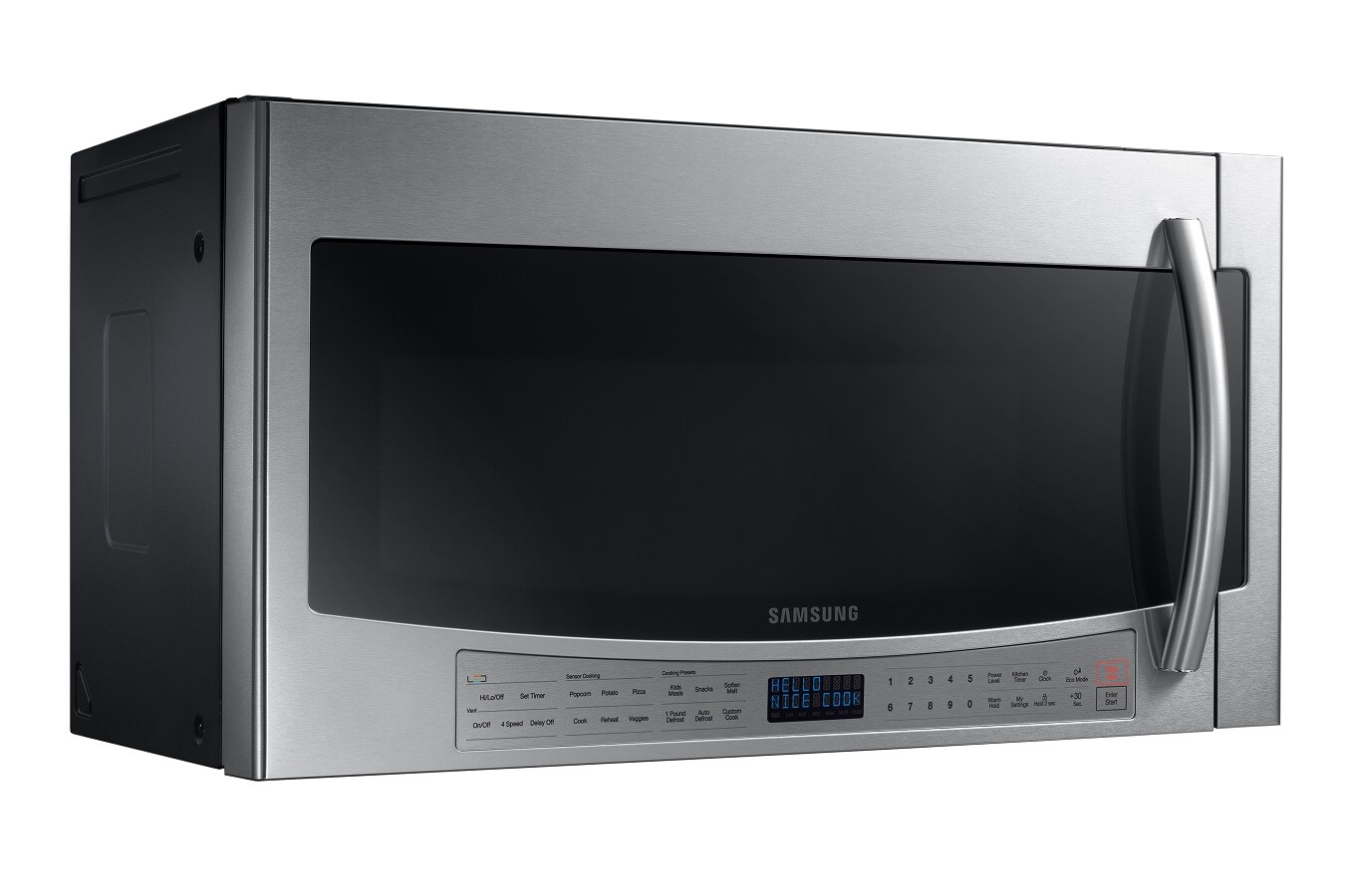 Replace a Samsung microwave's oven light or cooktop light