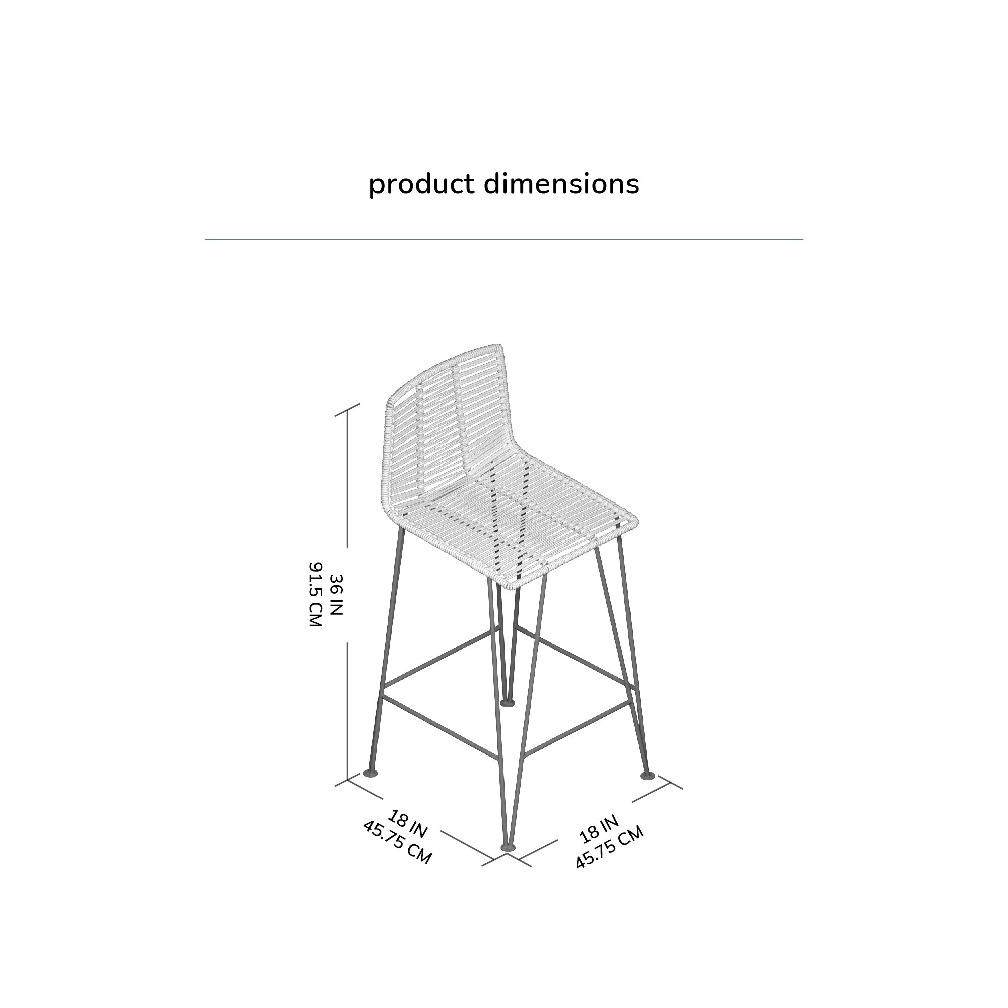 MH LONDON MH-BS-913IV stools - View #17