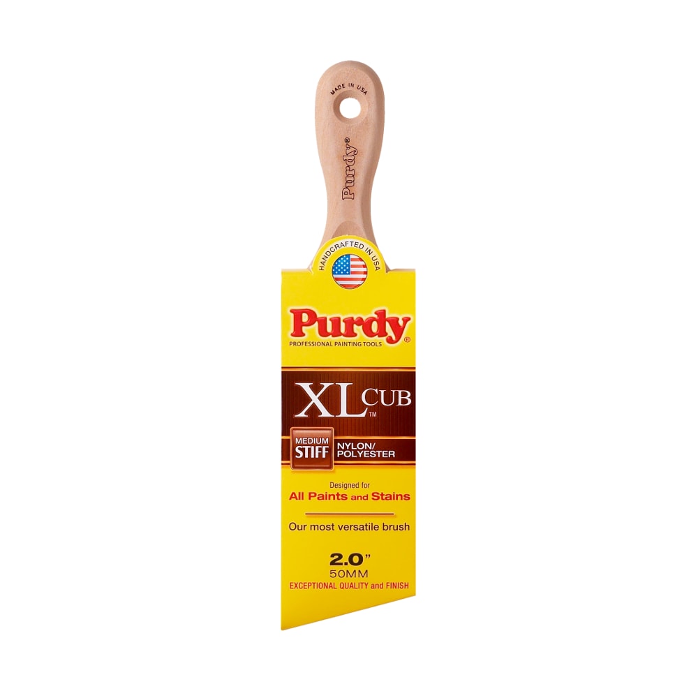 Painting putty with a short handle for painting with acrylic and