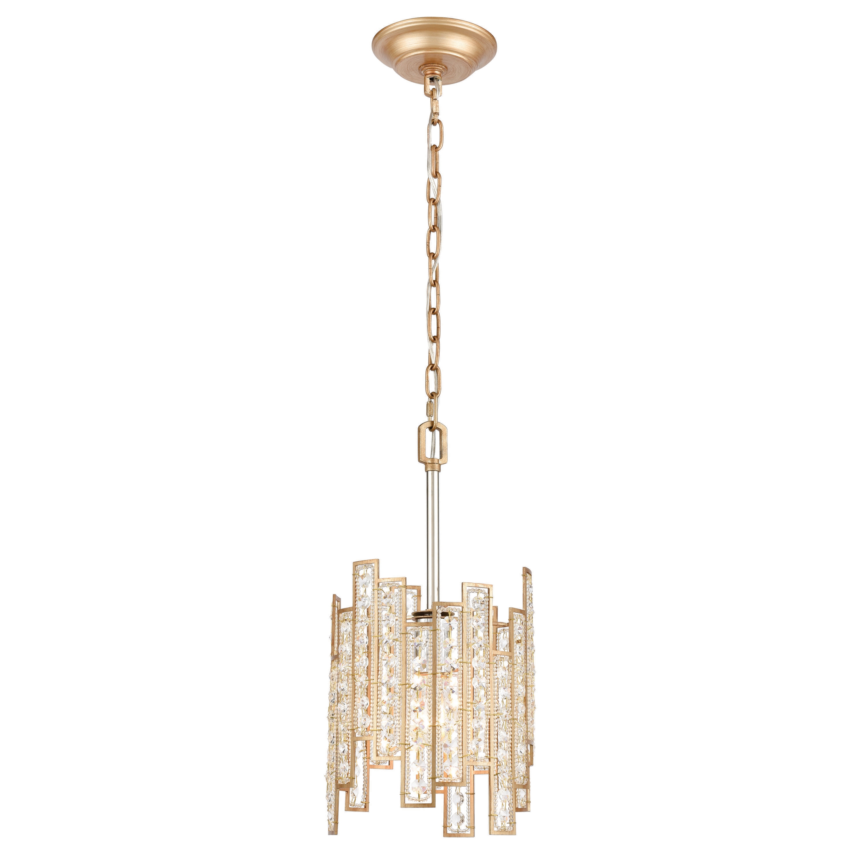 Westmore by ELK Lighting LWPN-210920005 Congruency Matte Gold Modern/Contemporary Bell LED Mini Hanging Pendant Light