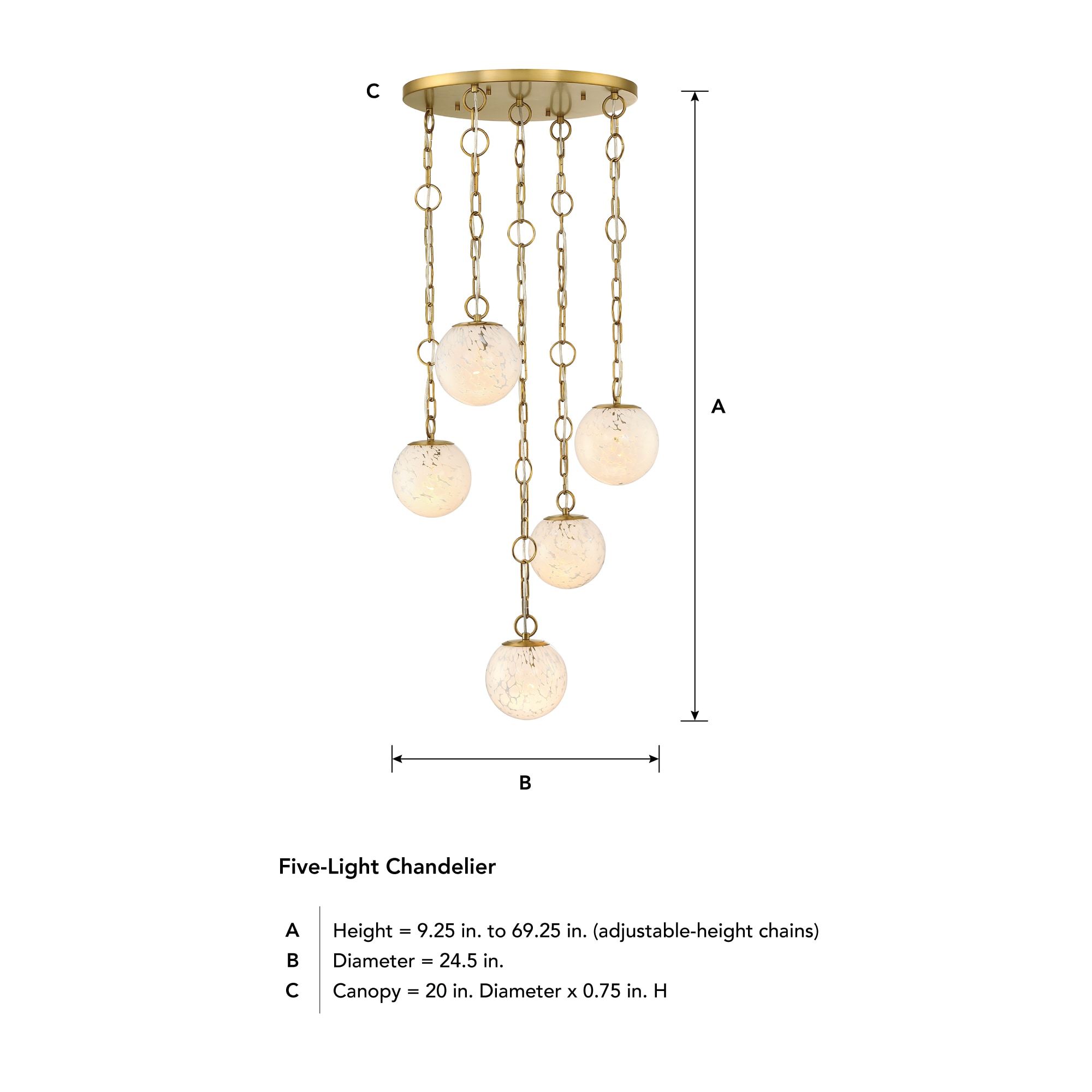 Designers Fountain D329M-5CH-BG b090015 - View #8