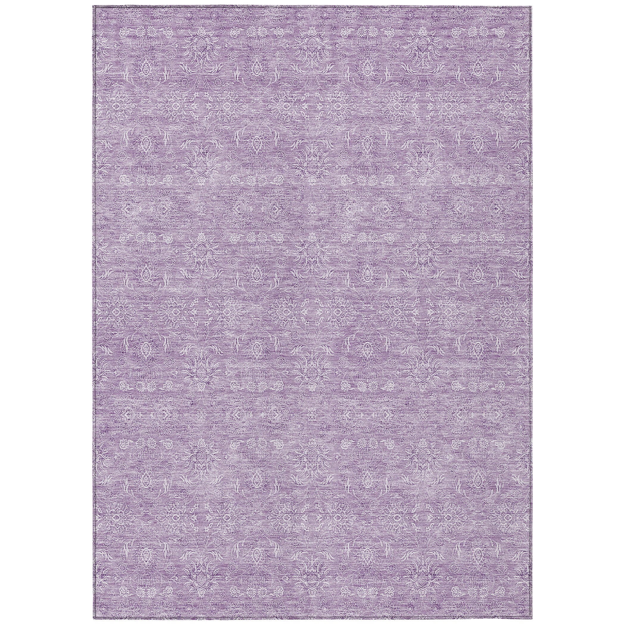 Addison Rugs ACN703LV3X5 Chantille ACN703LV 3 x 5 (ft) Polyester Lavender Rectangular Indoor/Outdoor Geometric Machine washable Area rug