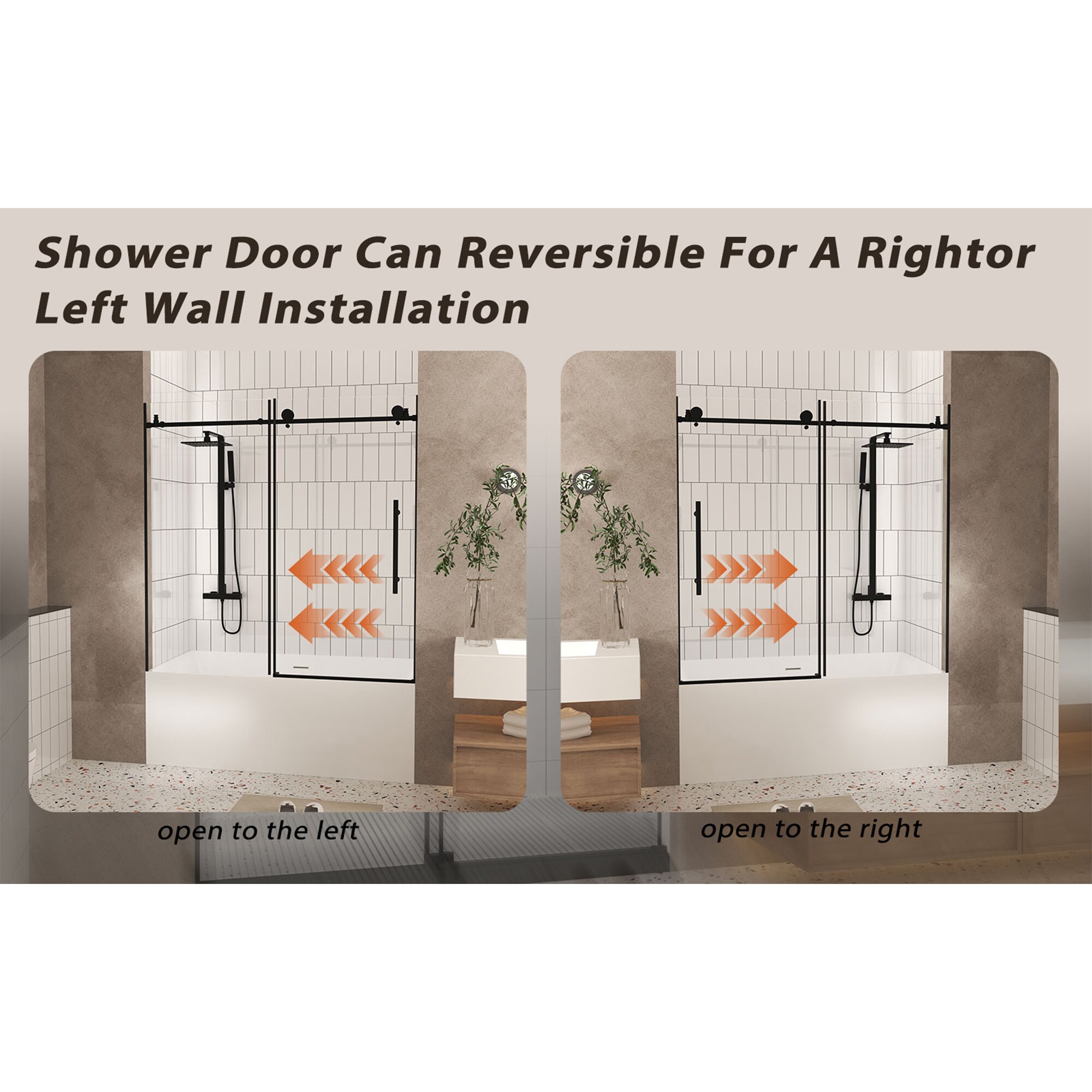 LIVIZA PF6060MB-75 Shower-Doors - View #9