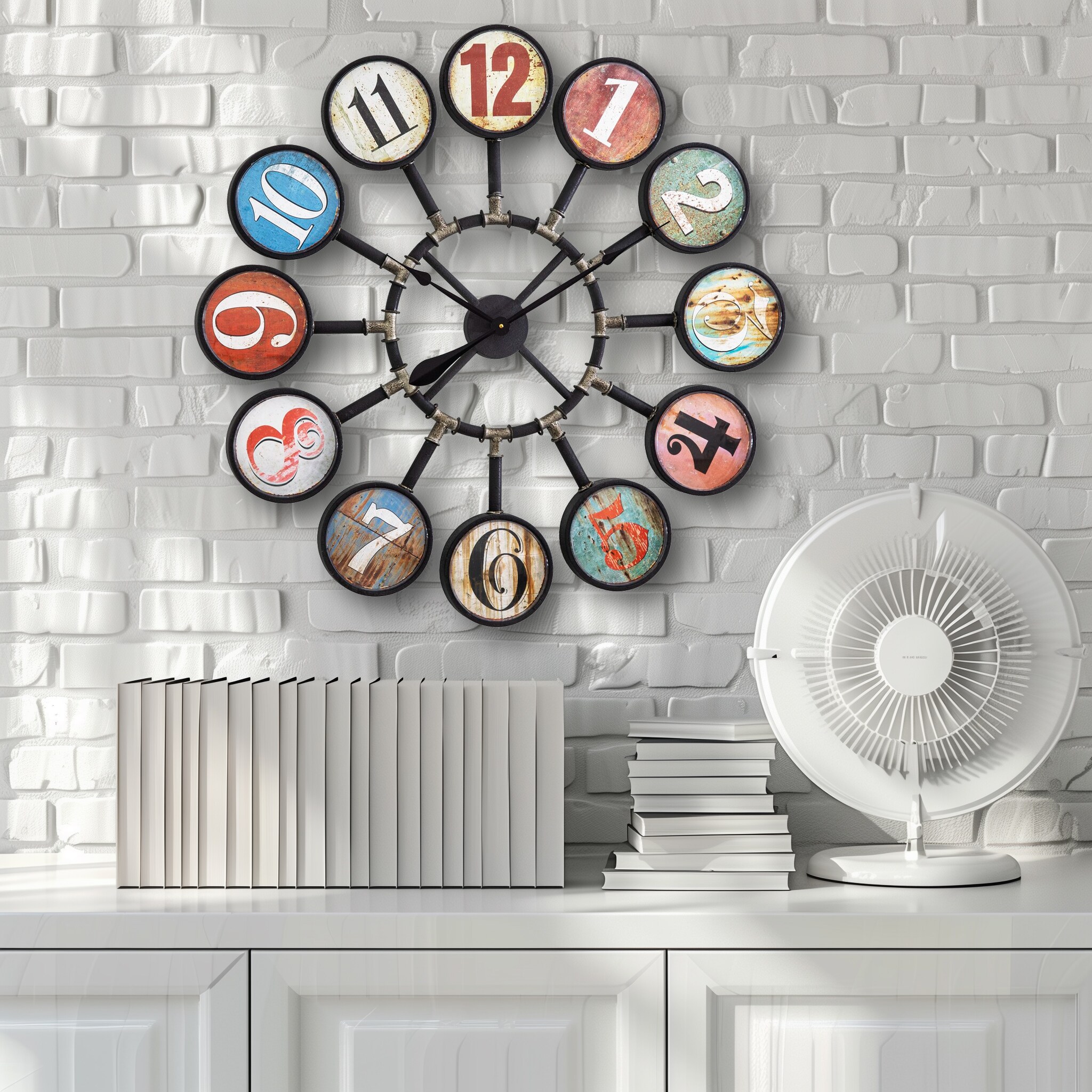 Yosemite Home Decor 5240013 Indoor-Outdoor-Clocks - View #7