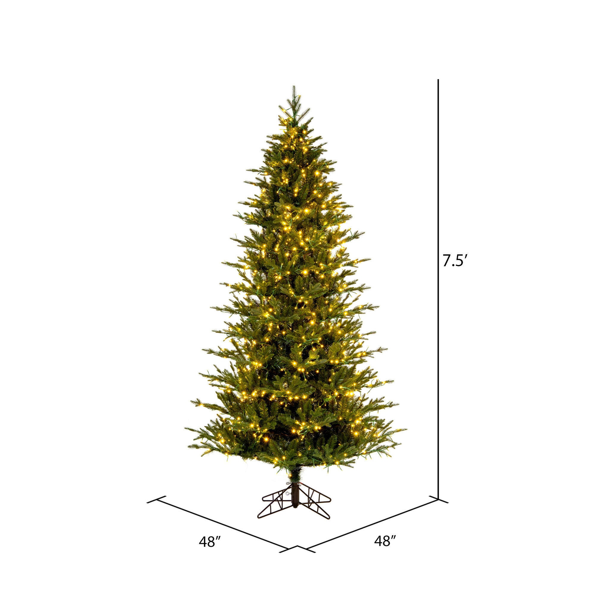 Vickerman K184178LEDCC Artificial-Christmas-Trees - View #3