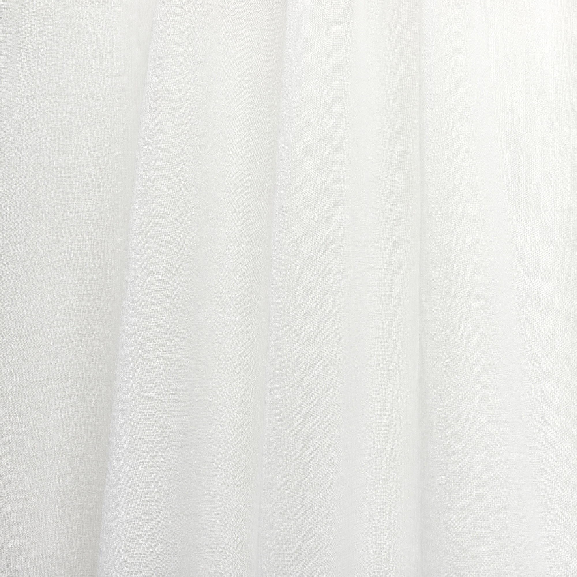 Natural Sheer Ring Top Curtain Panels with Rope Accents, 54"x108", Set of 2