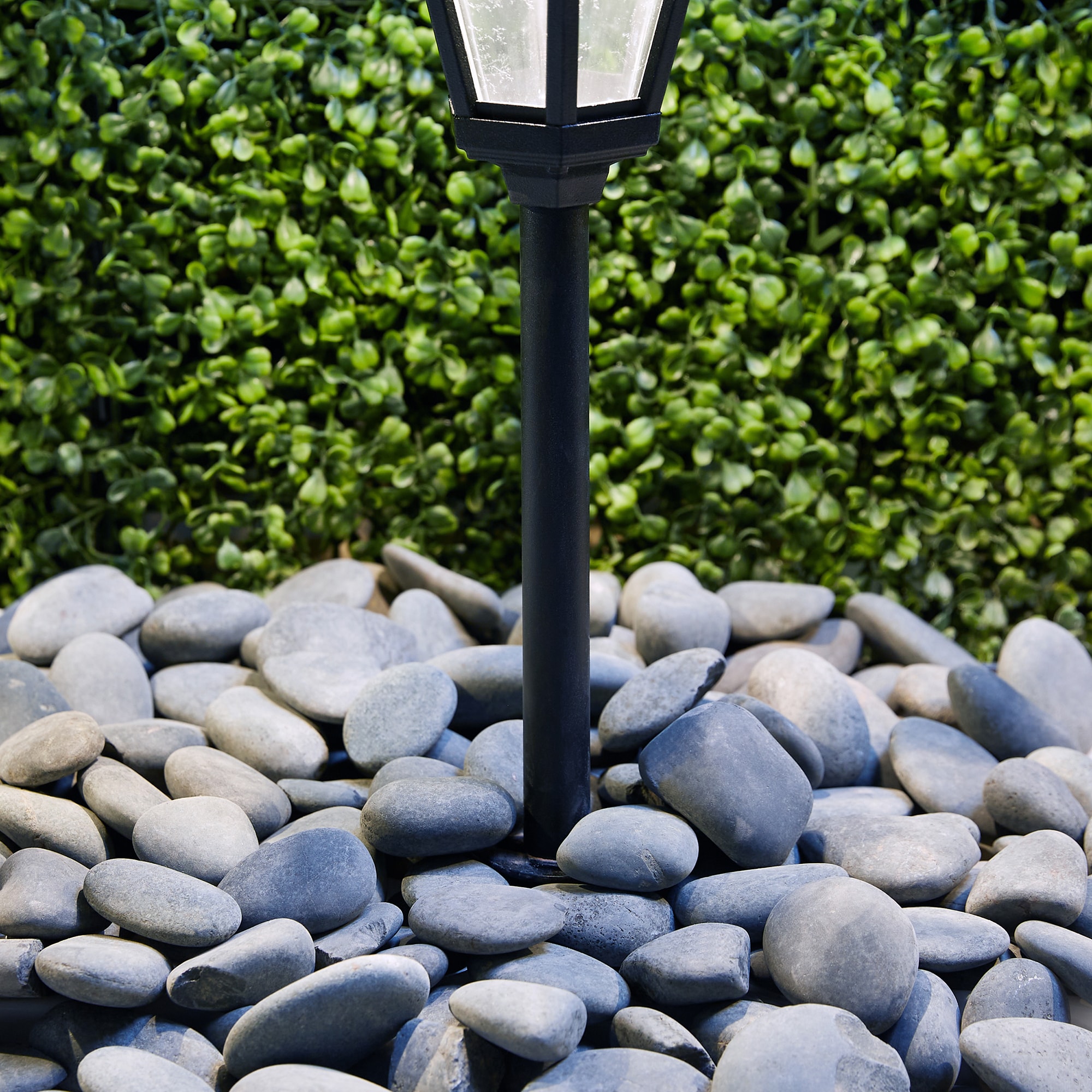 30 lb. Gray Mexican Beach Pebbles for Landscaping