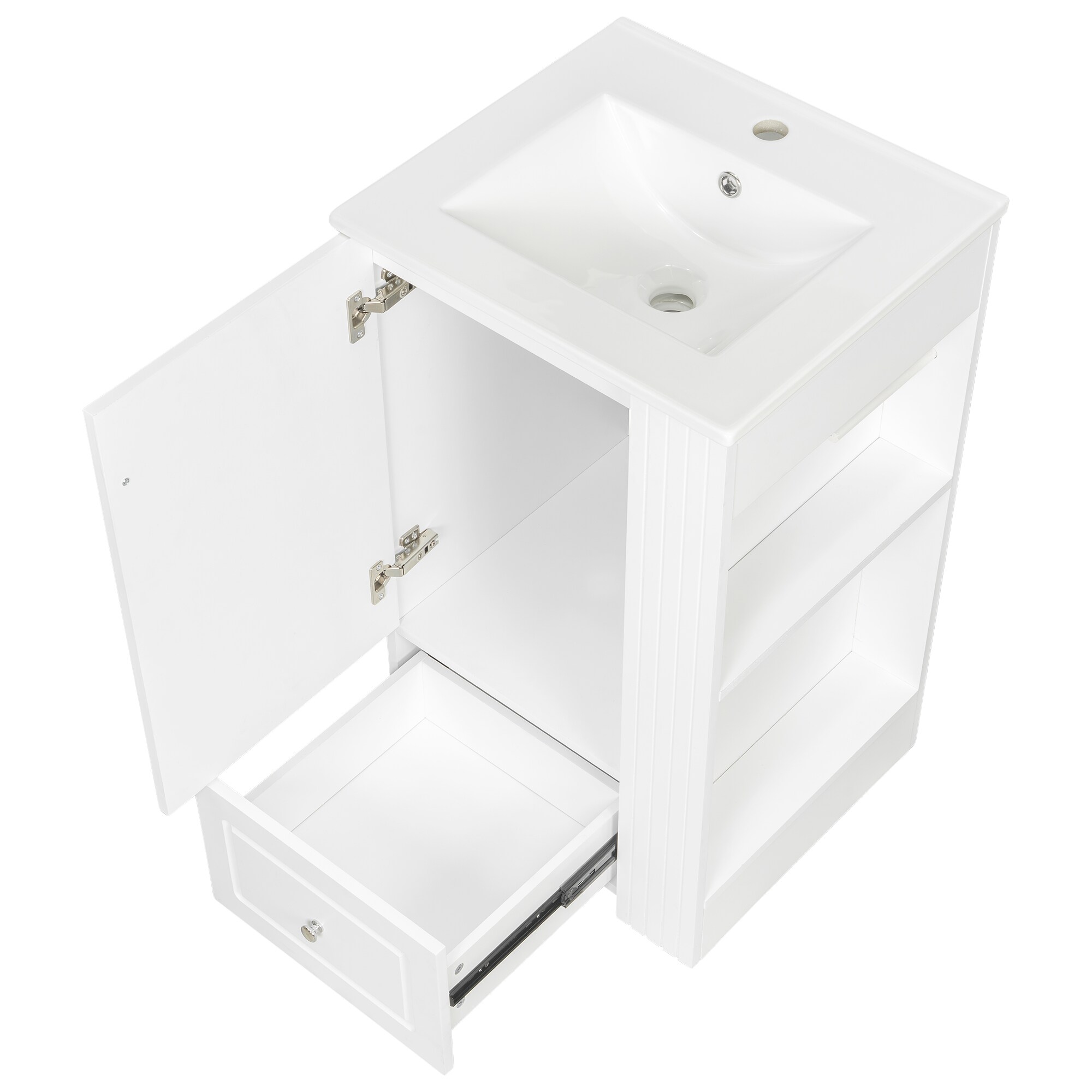 WELLFOR CBY-P364210K Bath-Vanity-Combo - View #4