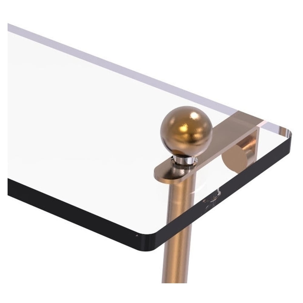 Allied Brass PR-5/22-BBR Bathroom-Shelves - View #2
