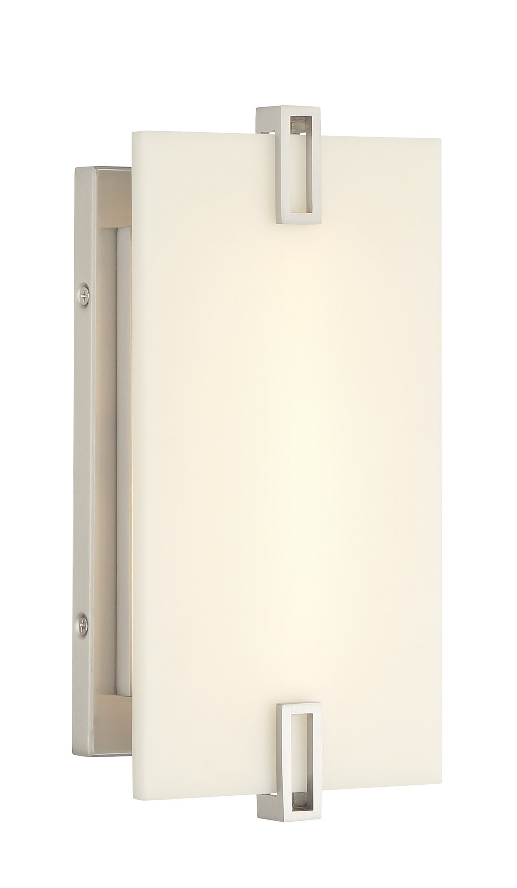 Minka Lavery Aizen 6 In W 1 Light Brushed Nickel Moderncontemporary Led Wall Sconce In The Wall