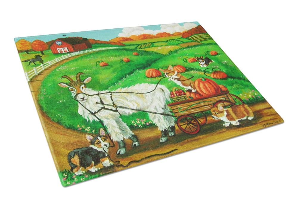 Caroline's Treasures 7414LCB 11.25-in L x 15.75-in W Glass Cutting Board