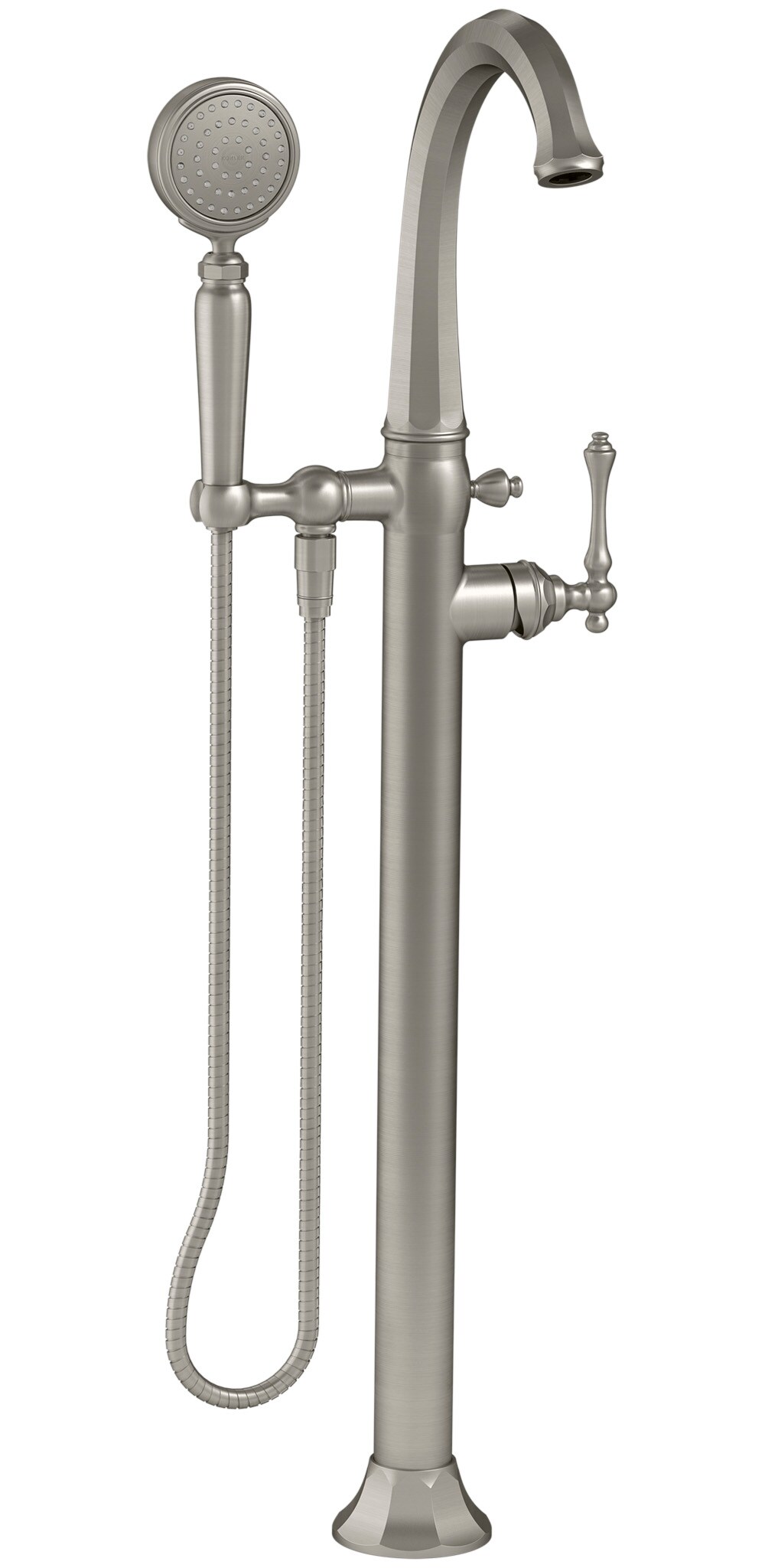 KOHLER Kelston 1-Handle Freestanding Bathtub Faucet with Hand Shower