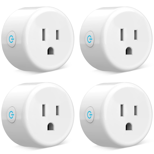 Gosund Smart Plug 120-Volt 1-Outlet Indoor Smart Plug (4-Pack) in