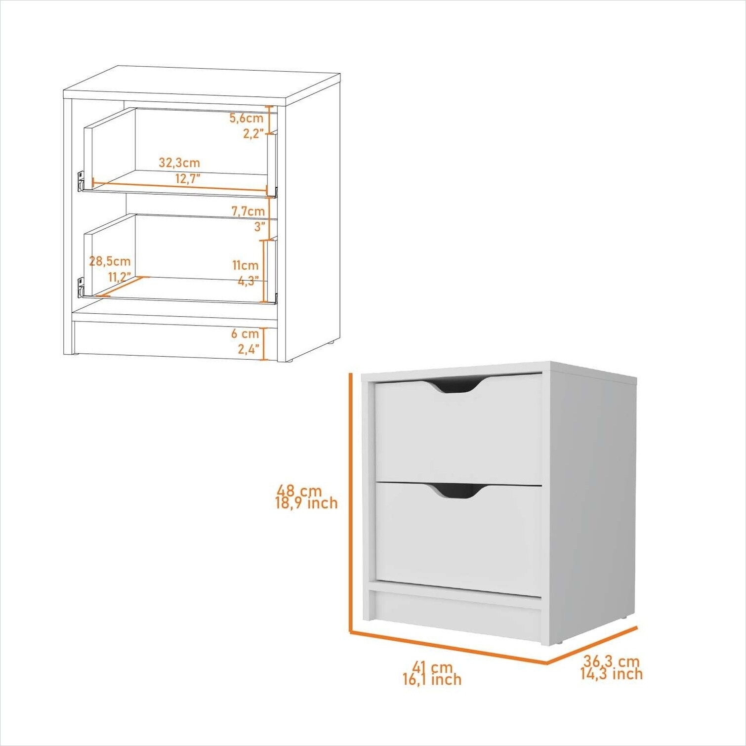 Naturefalls SXY7MKR86WLC nightstands - View #7