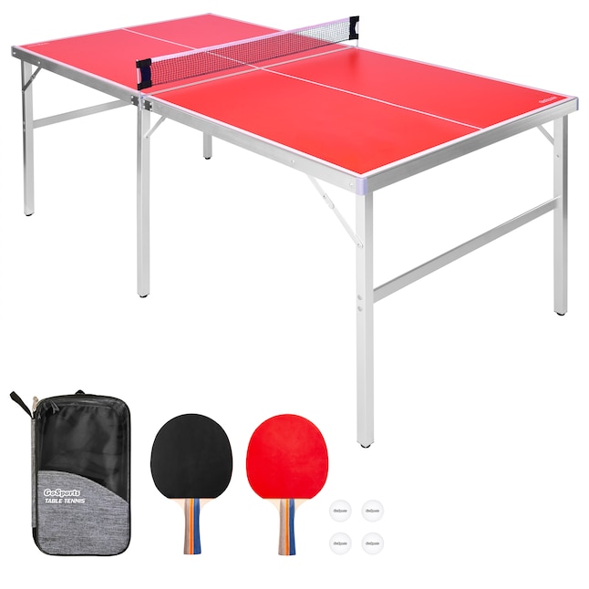 Gosports 6x3 Table Tennis In, How Many Inches Long Is A Ping Pong Table
