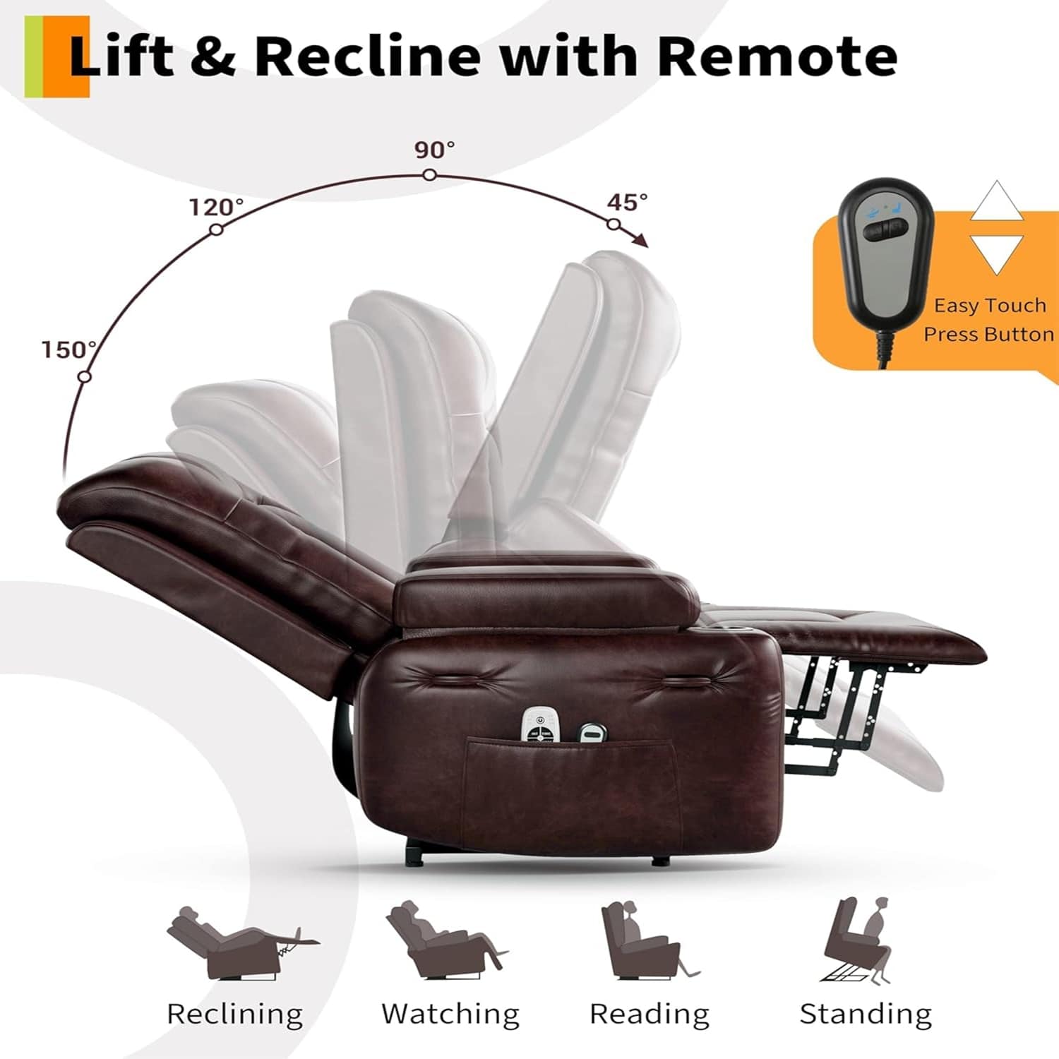 Qeetex LSHQPHK-34M7SDV5 recliners - View #3