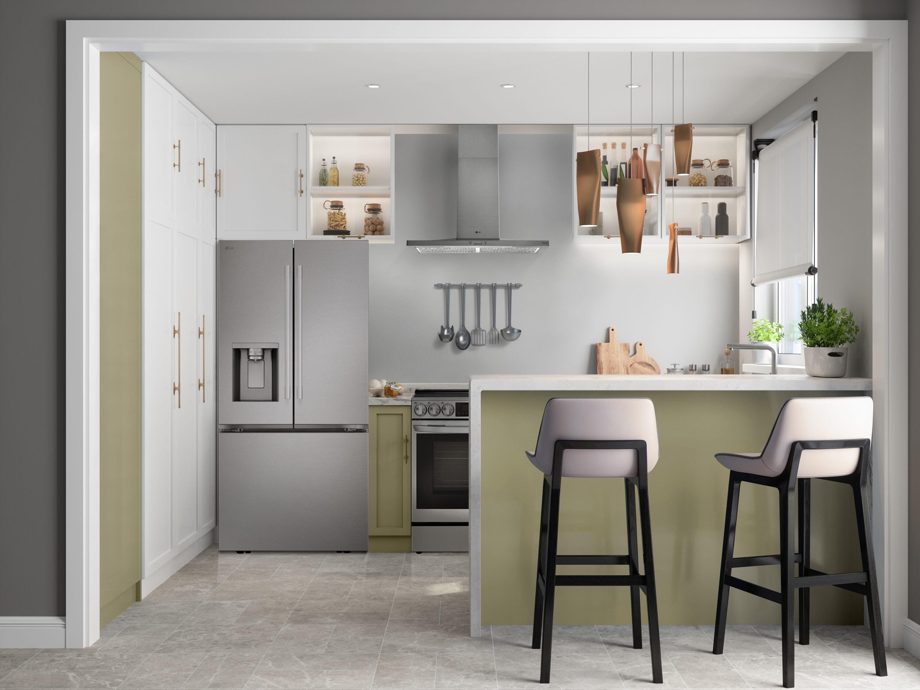 LG LF25H6330S French-Door-Refrigerators - View #11