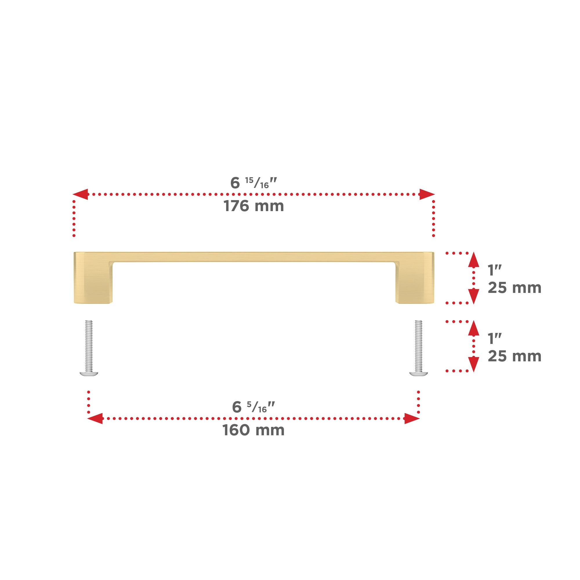 Richelieu BP7470160160 Cabinet-Pulls - View #4