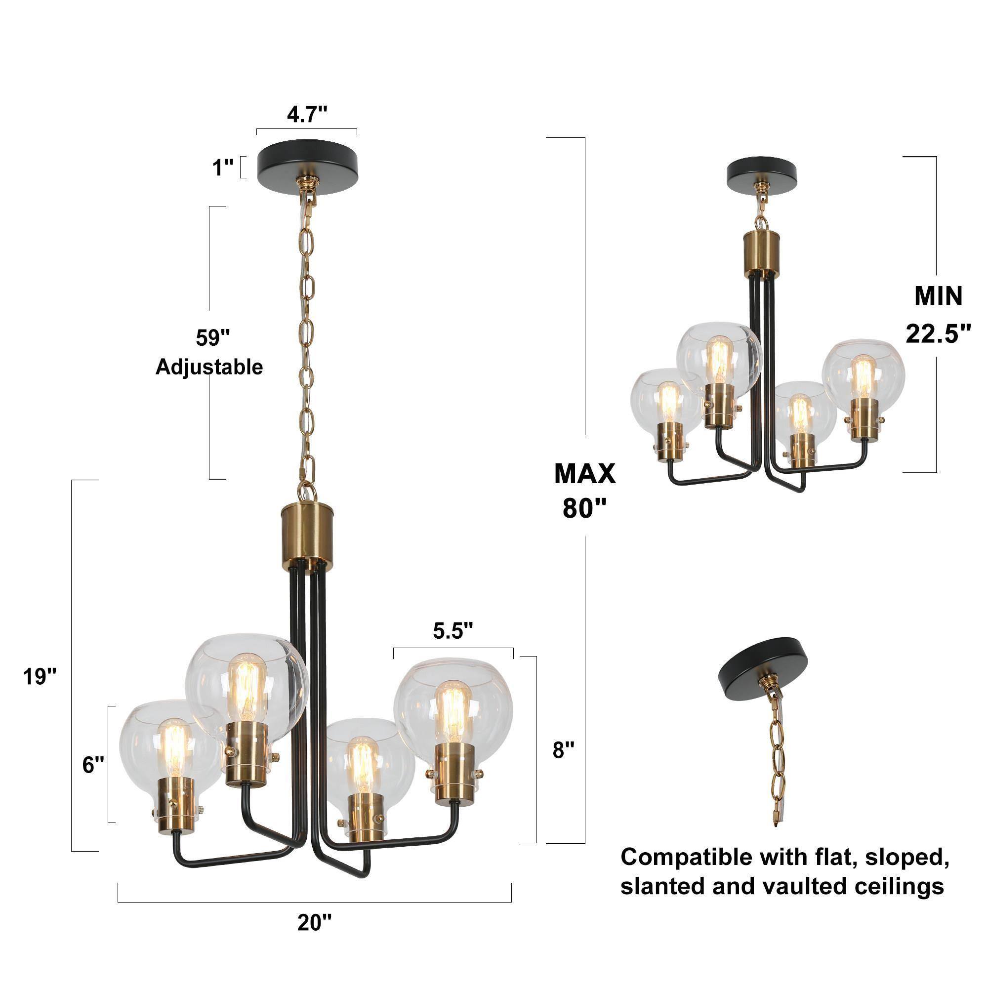 ZEVNI L3BVUF6BW58C4SK8 Pendant-Lights - View #5
