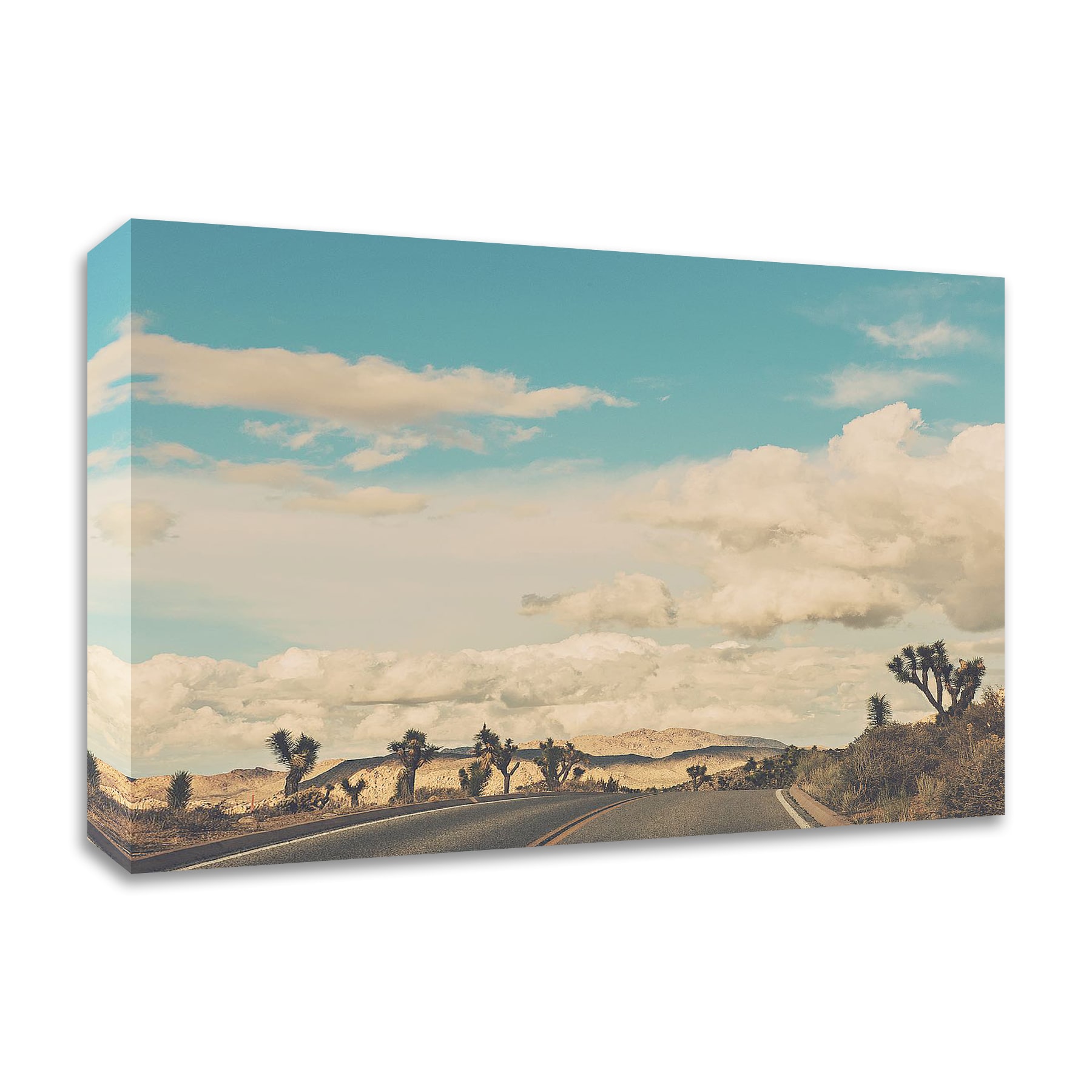 Tangletown Fine Art 8S1740DC-4032 Weekend Drive Myan Soffia 32-in H x 40-in W Photography Print on Canvas