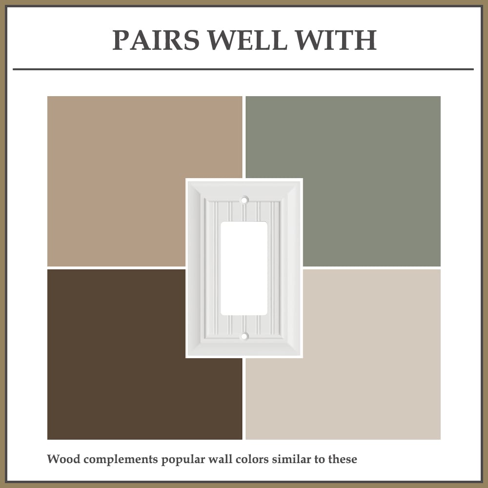 allen + roth DWP00011 Electrical-Wall-Plates - View #7