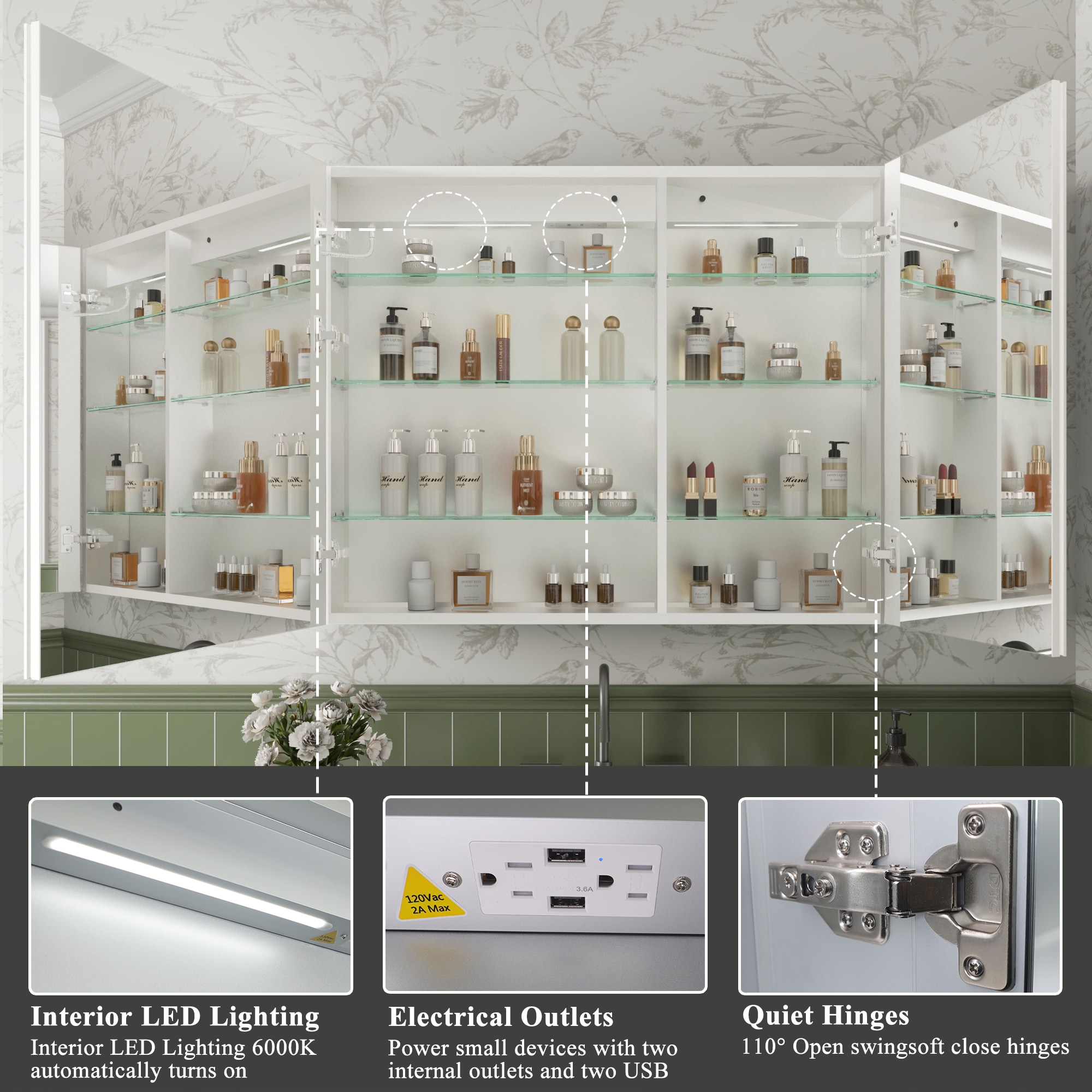 ExBrite 2430V3R1230XD2 Bathroom-Medicine-Cabinets - View #9